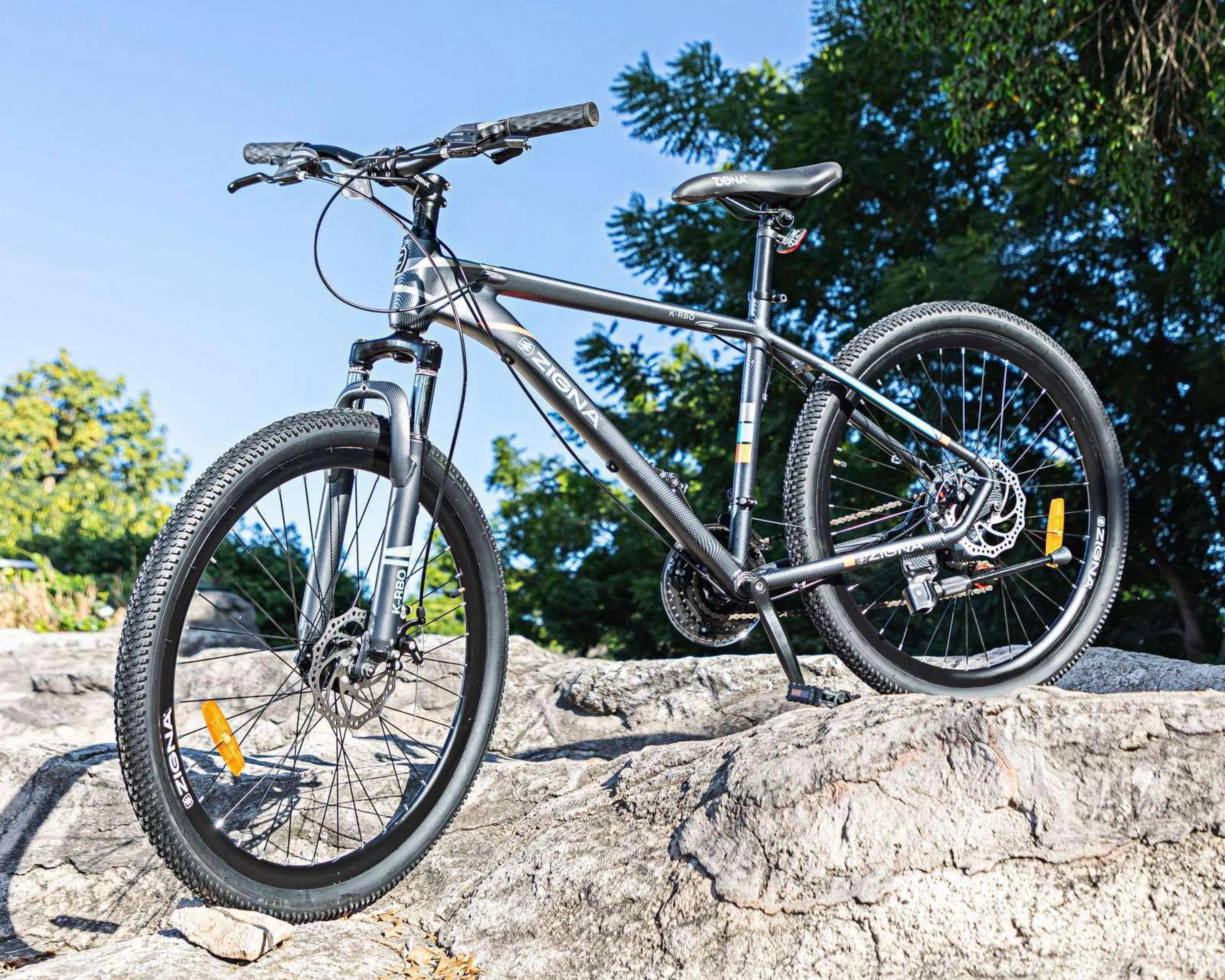 Foto 2 pulgar | Bicicleta Zigna Carbon Xc 26" Gris