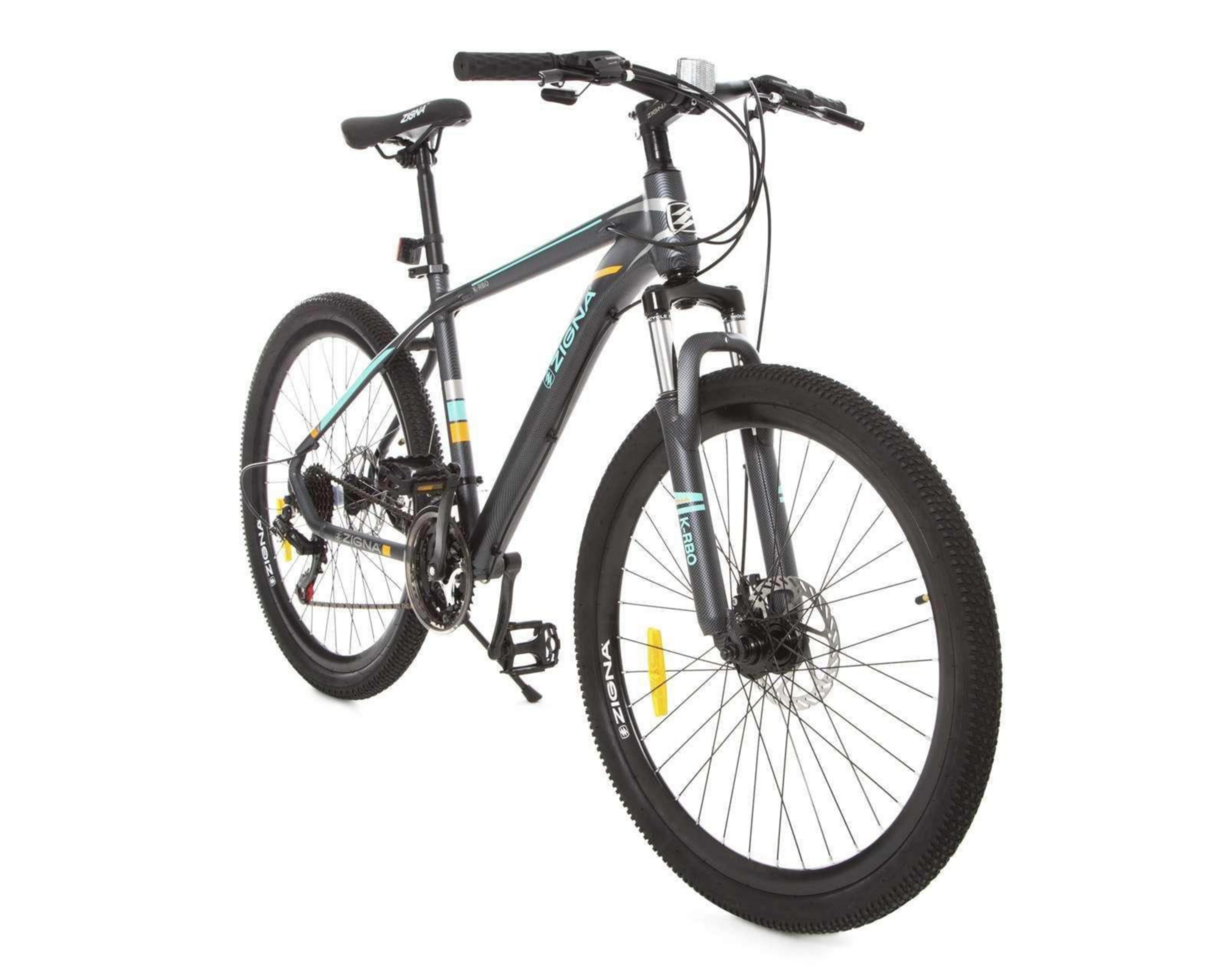 Foto 2 | Bicicleta Zigna Carbon Xc 26" Gris