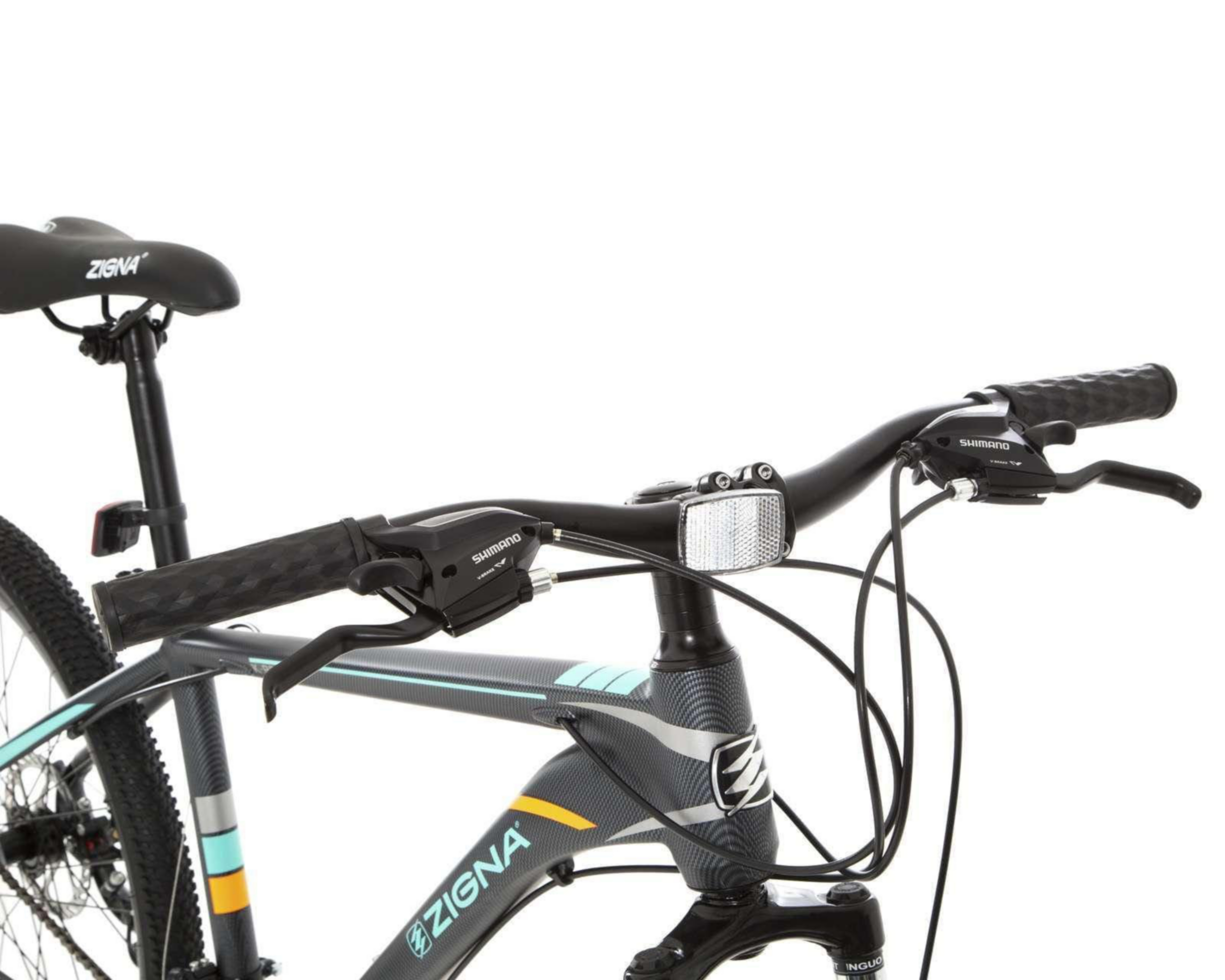 Foto 5 pulgar | Bicicleta Zigna Carbon Xc 26" Gris