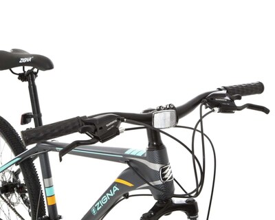 Foto 4 | Bicicleta Zigna Carbon Xc 26" Gris