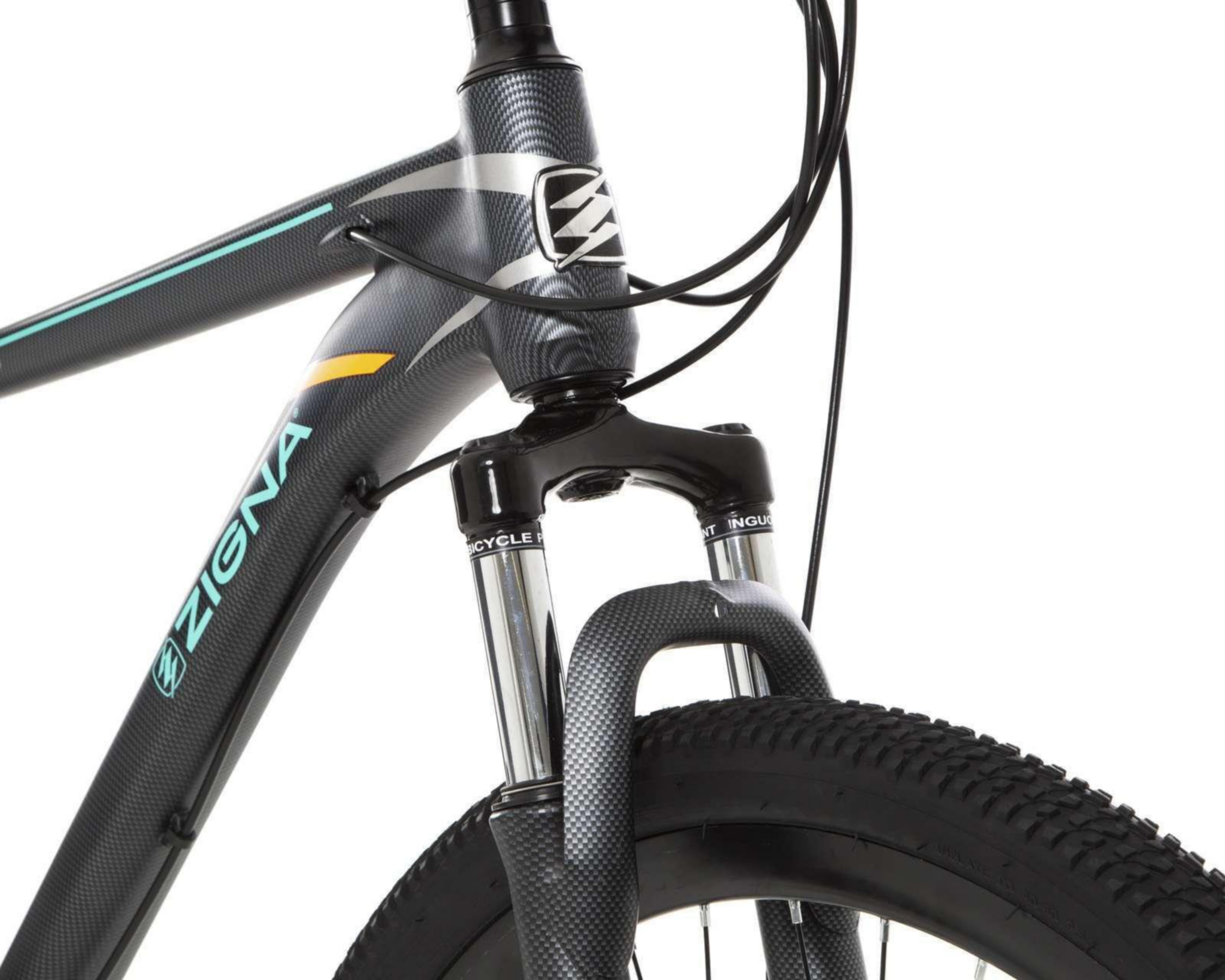 Foto 7 | Bicicleta Zigna Carbon Xc 26" Gris