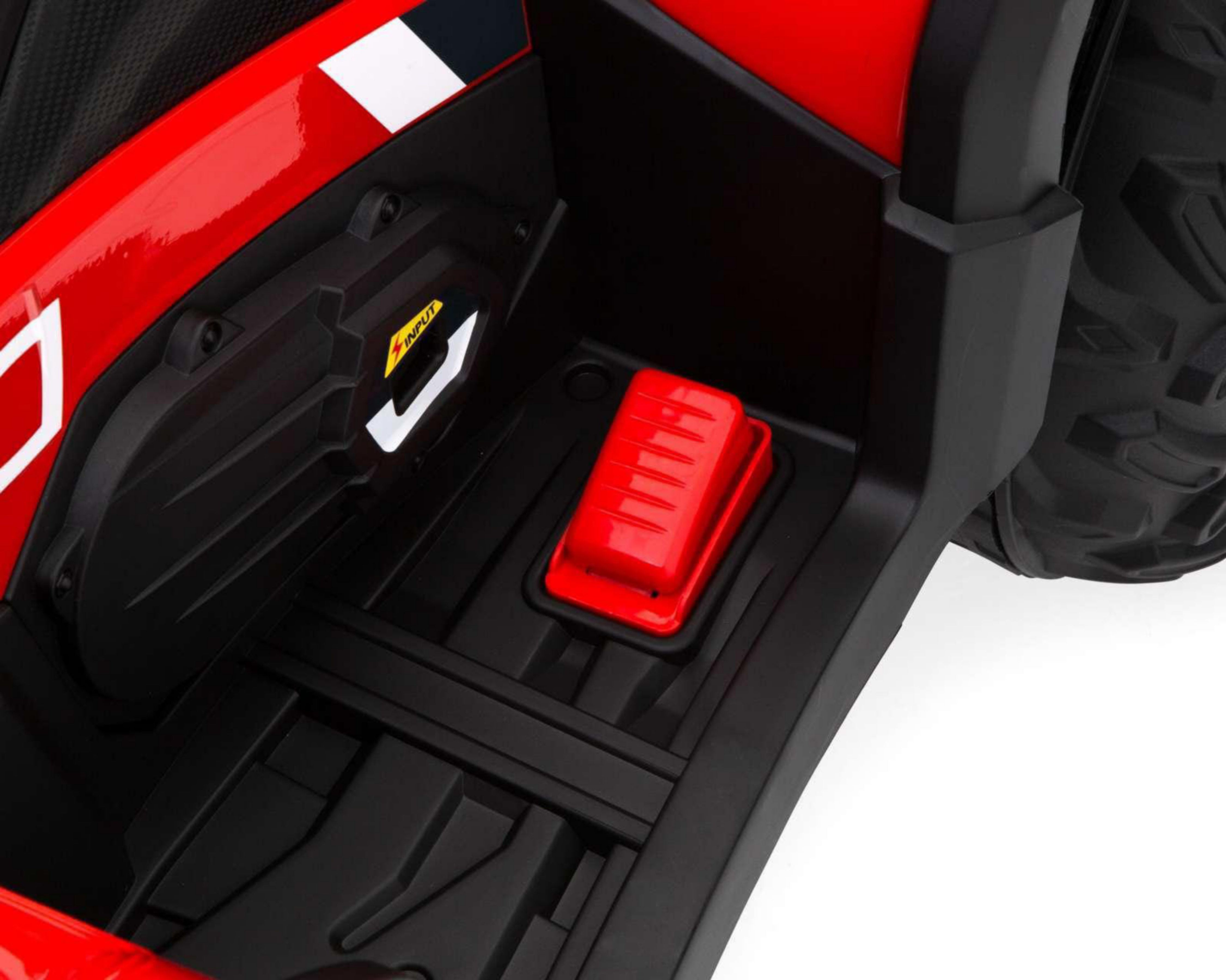 Foto 7 pulgar | Montable Eléctrico Rally Wheels Rojo