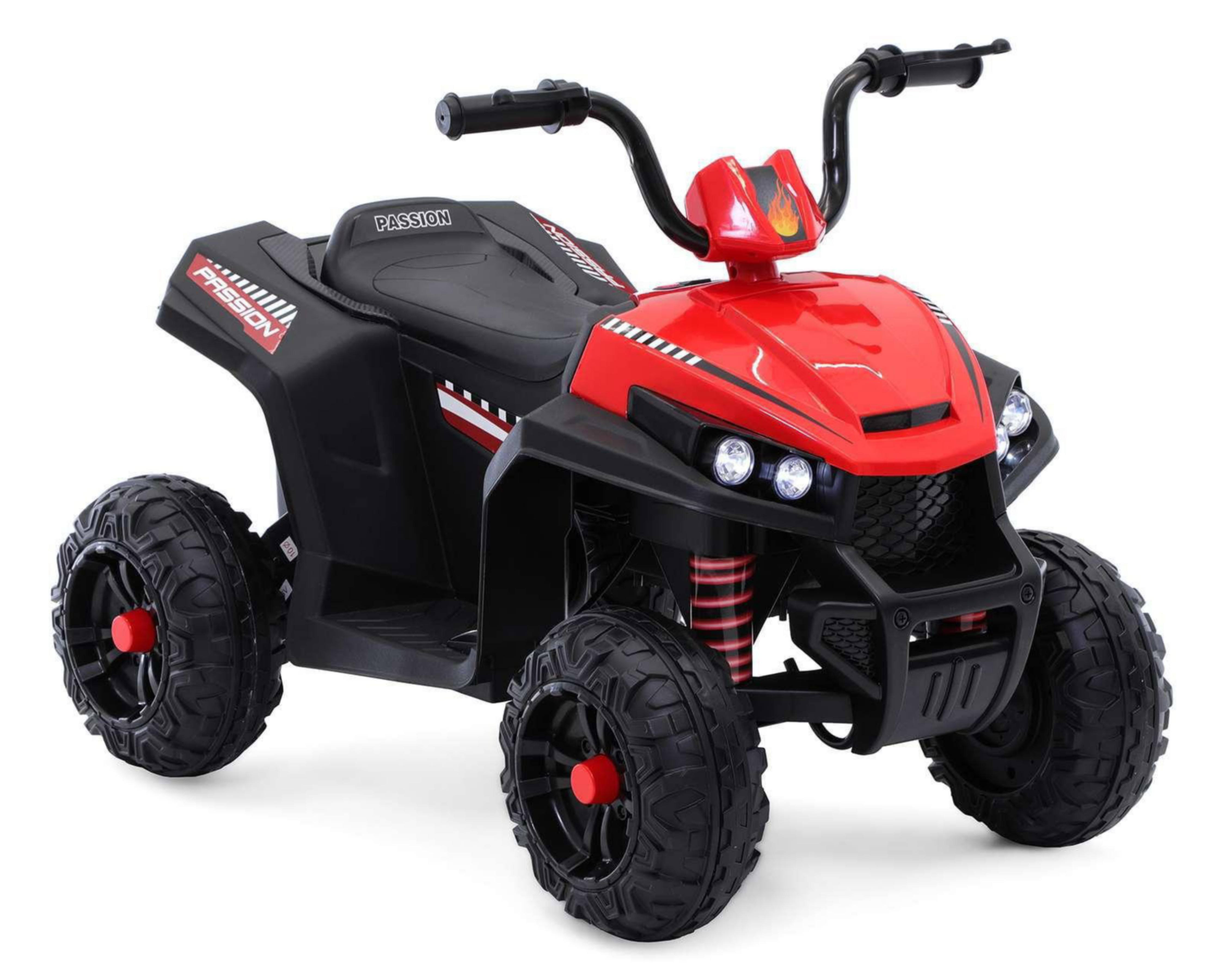 Montable Eléctrico Rally Wheels Rojo $2,999