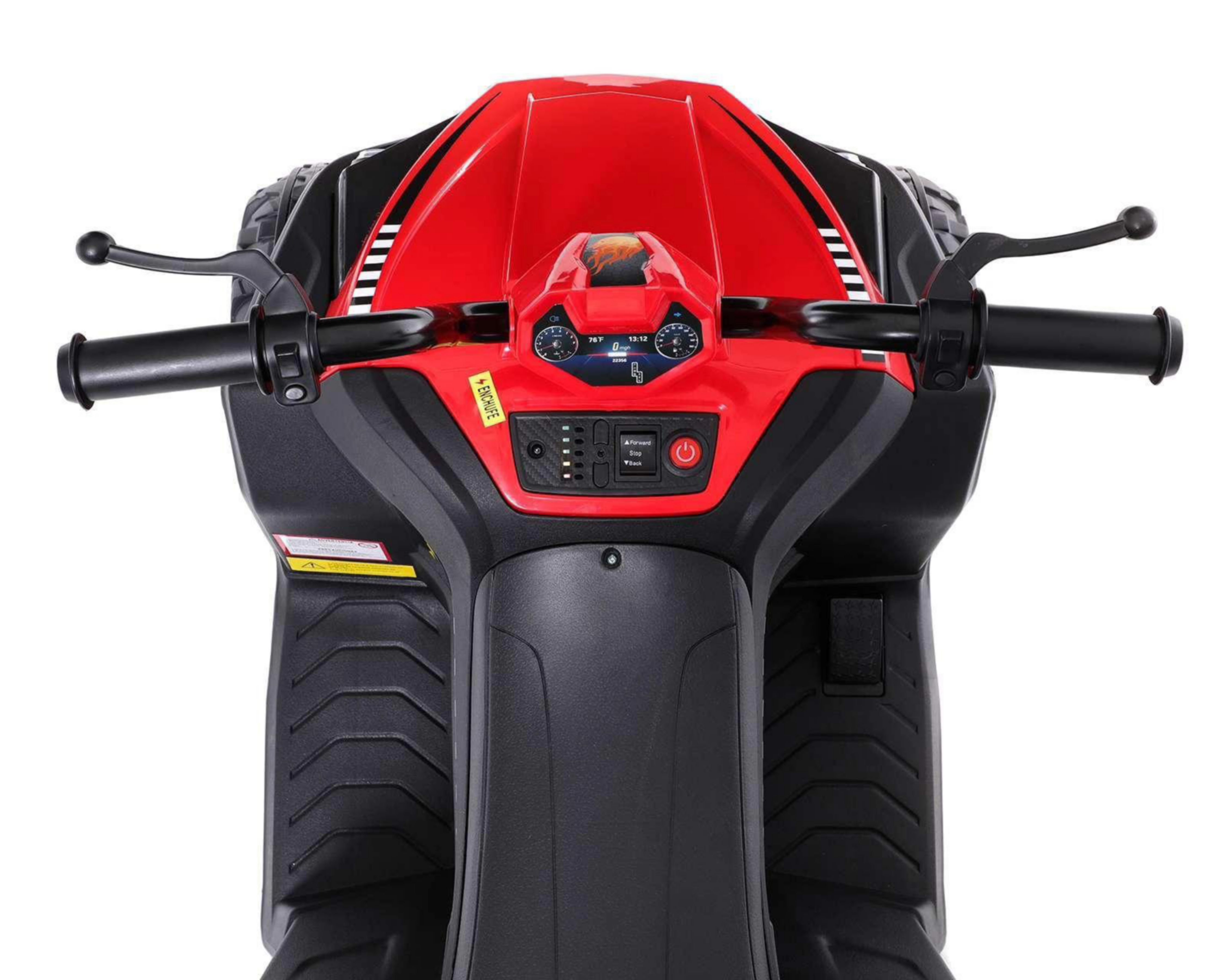 Foto 6 pulgar | Montable Eléctrico Rally Wheels Rojo