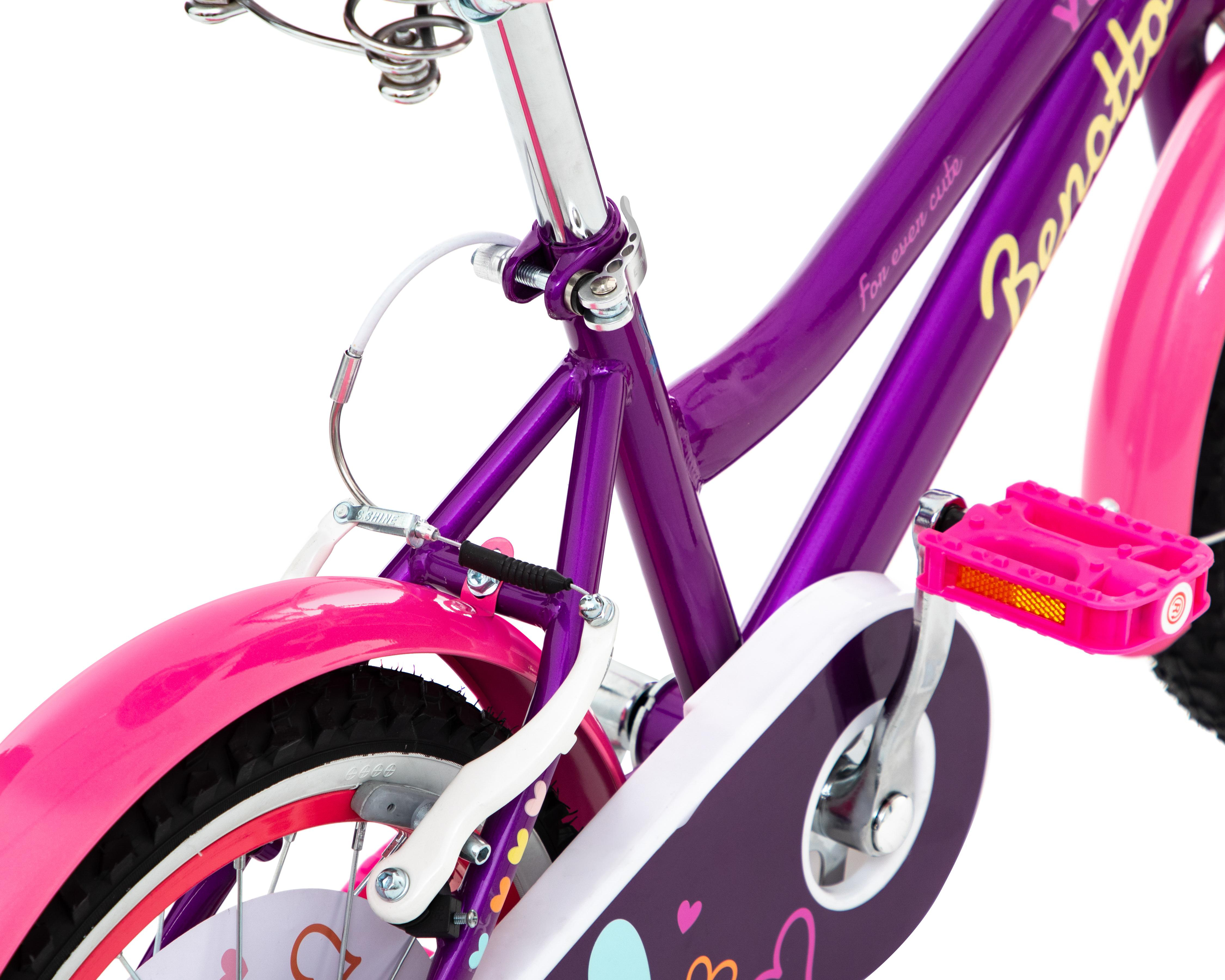 Foto 7 pulgar | Bicicleta Infantil Benotto Yuyi 16" Morada