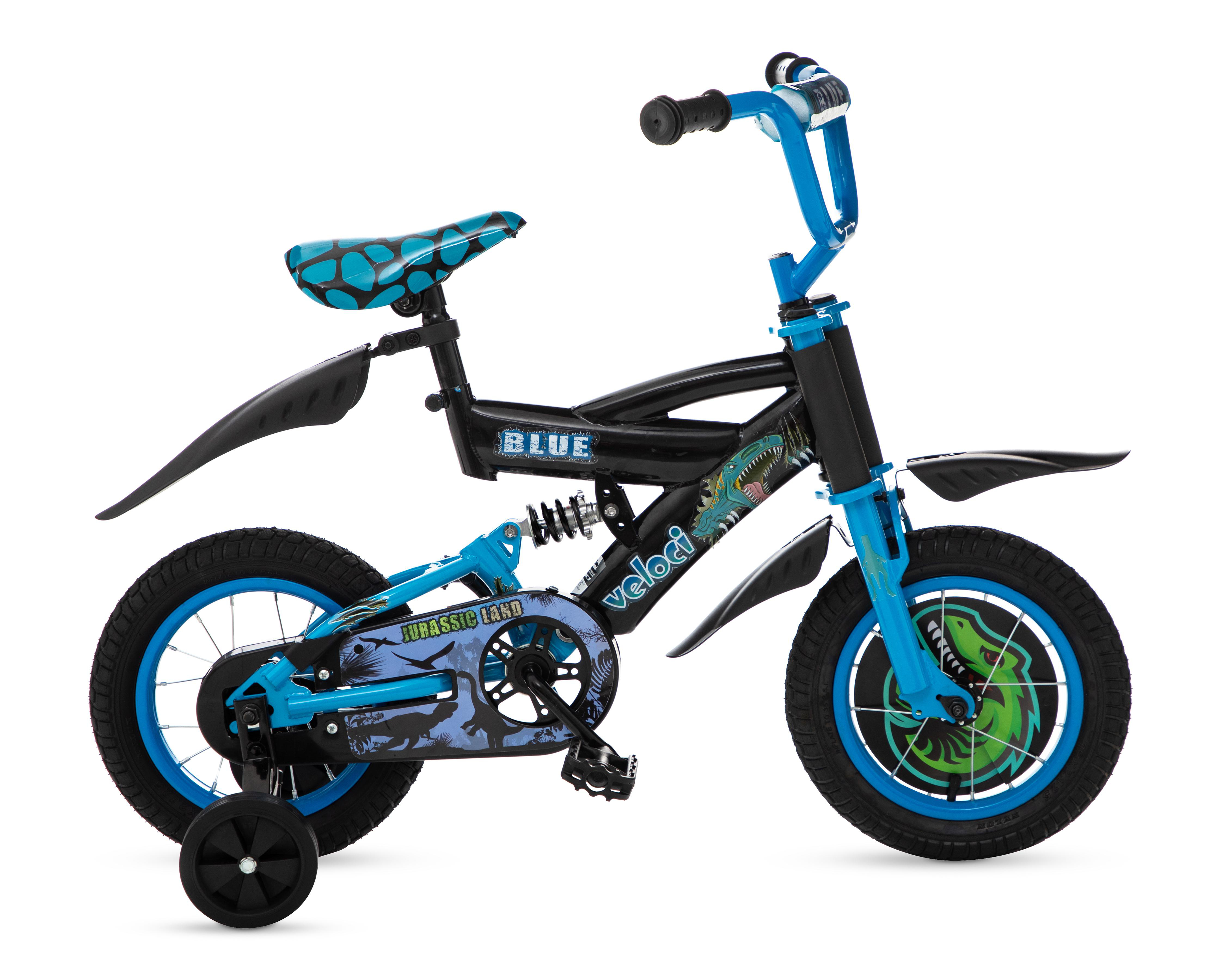 Foto 3 pulgar | Bicicleta Infantil Veloci Superhéroes 12" Azul