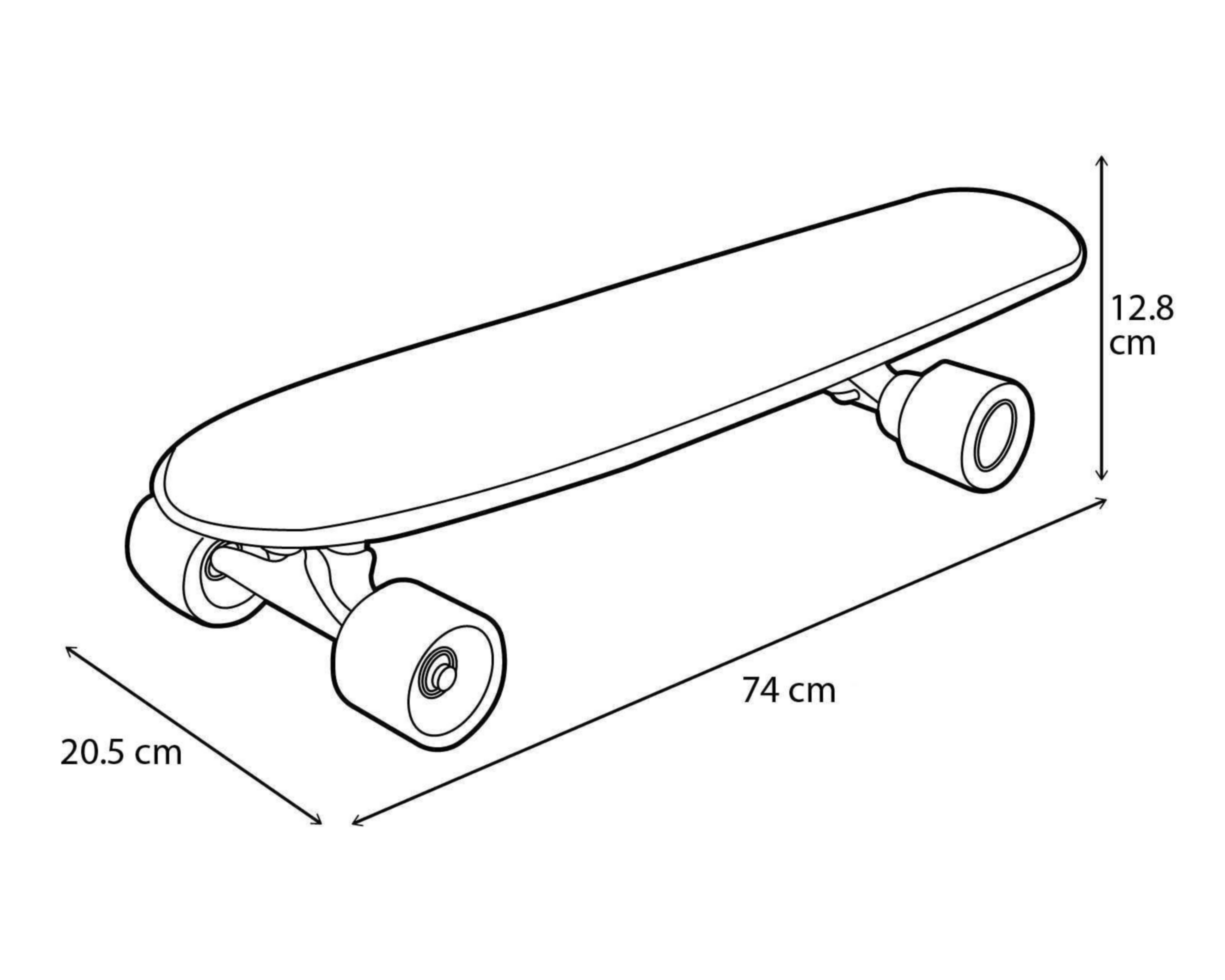 Foto 5 | Patineta Flying Wheel Calavera SBFW31 con Antiderrapante