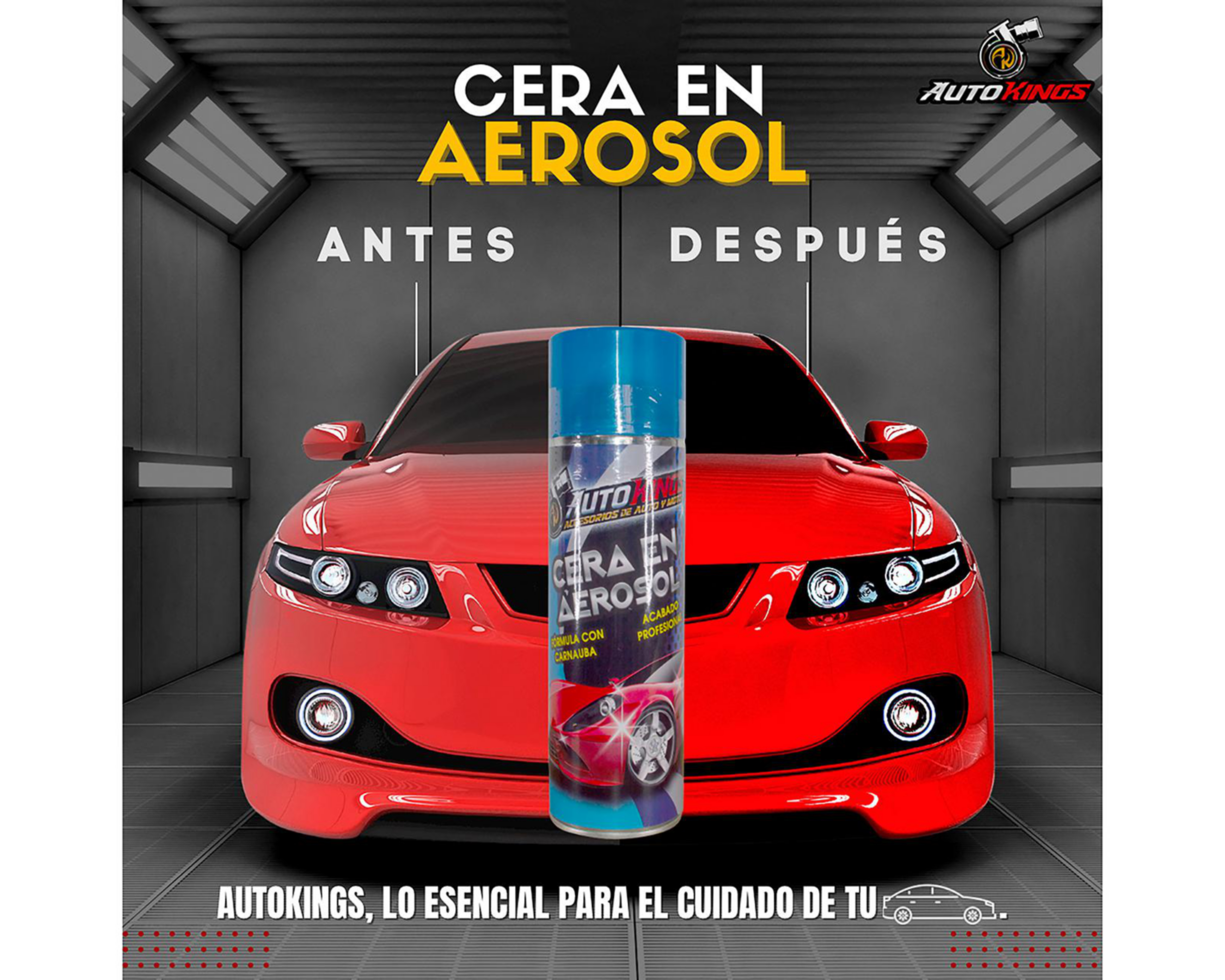 Cera en Aerosol Autokings 440 ml $149