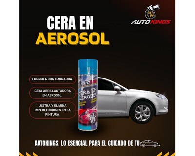 Foto 2 | Cera en Aerosol Autokings 440 ml
