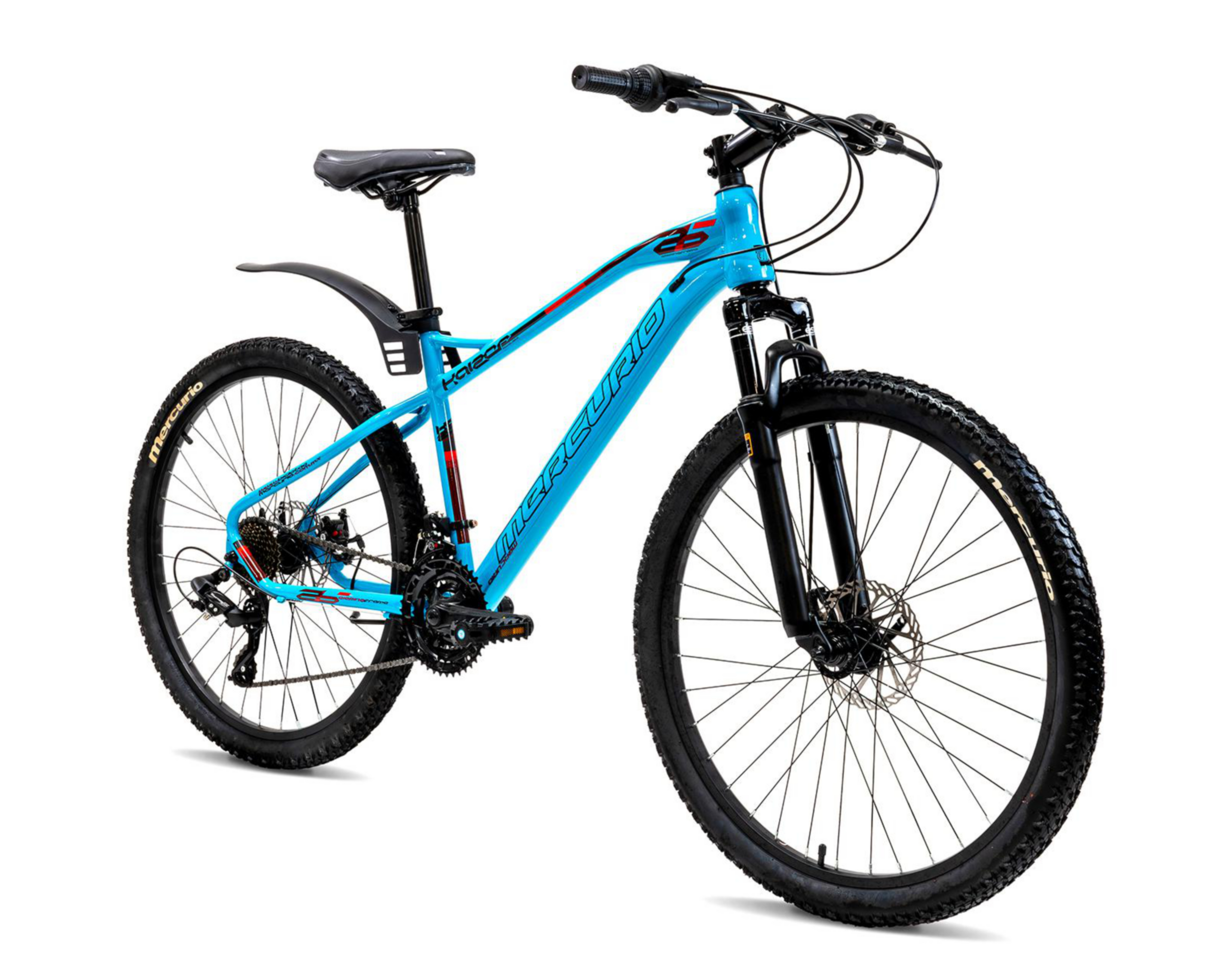 Bicicleta de Montaña Mercurio Kaizer MTB Rodada 26 Azul