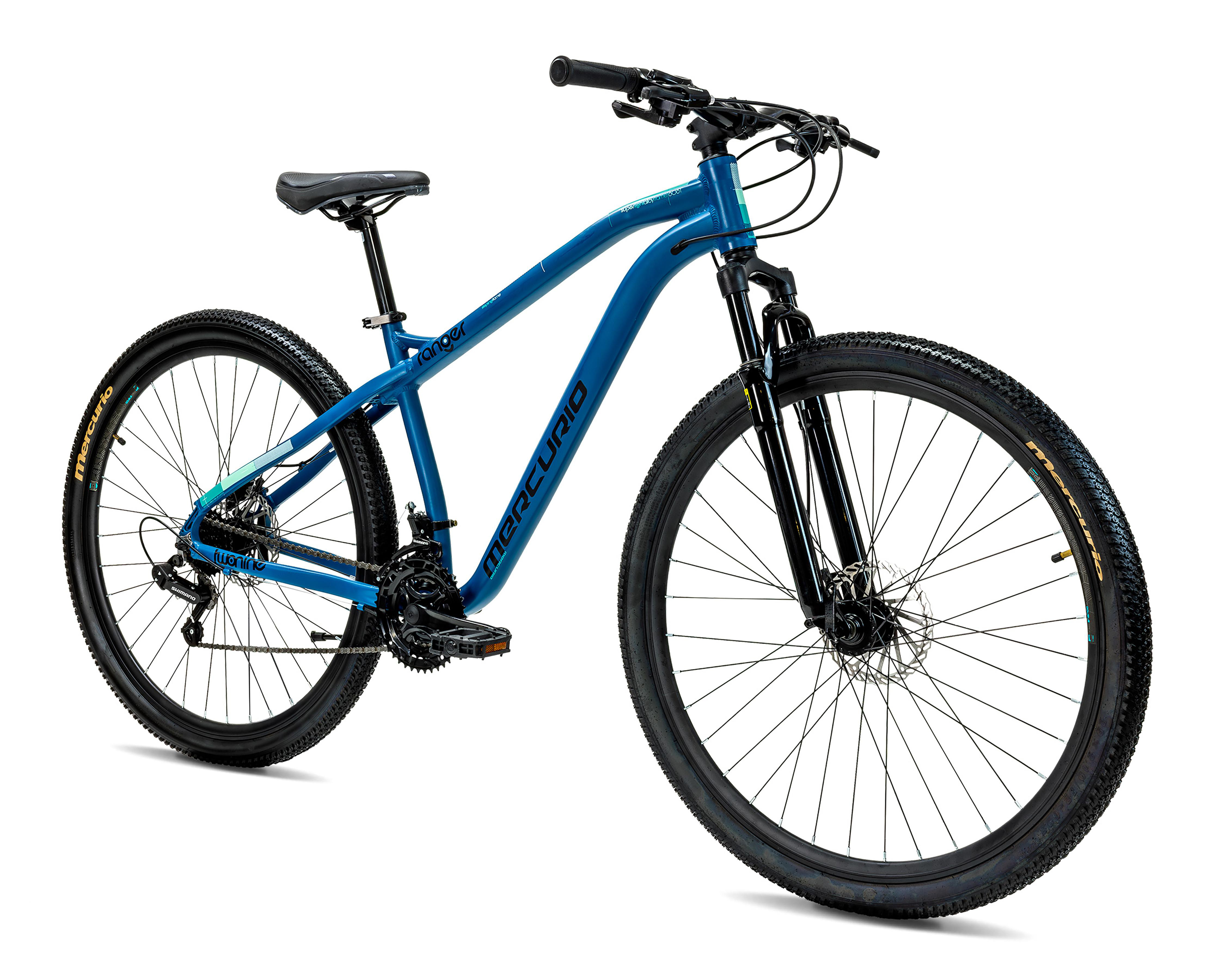 Foto 2 pulgar | Bicicleta de Montaña Mercurio Ranger Pro 29" Azul