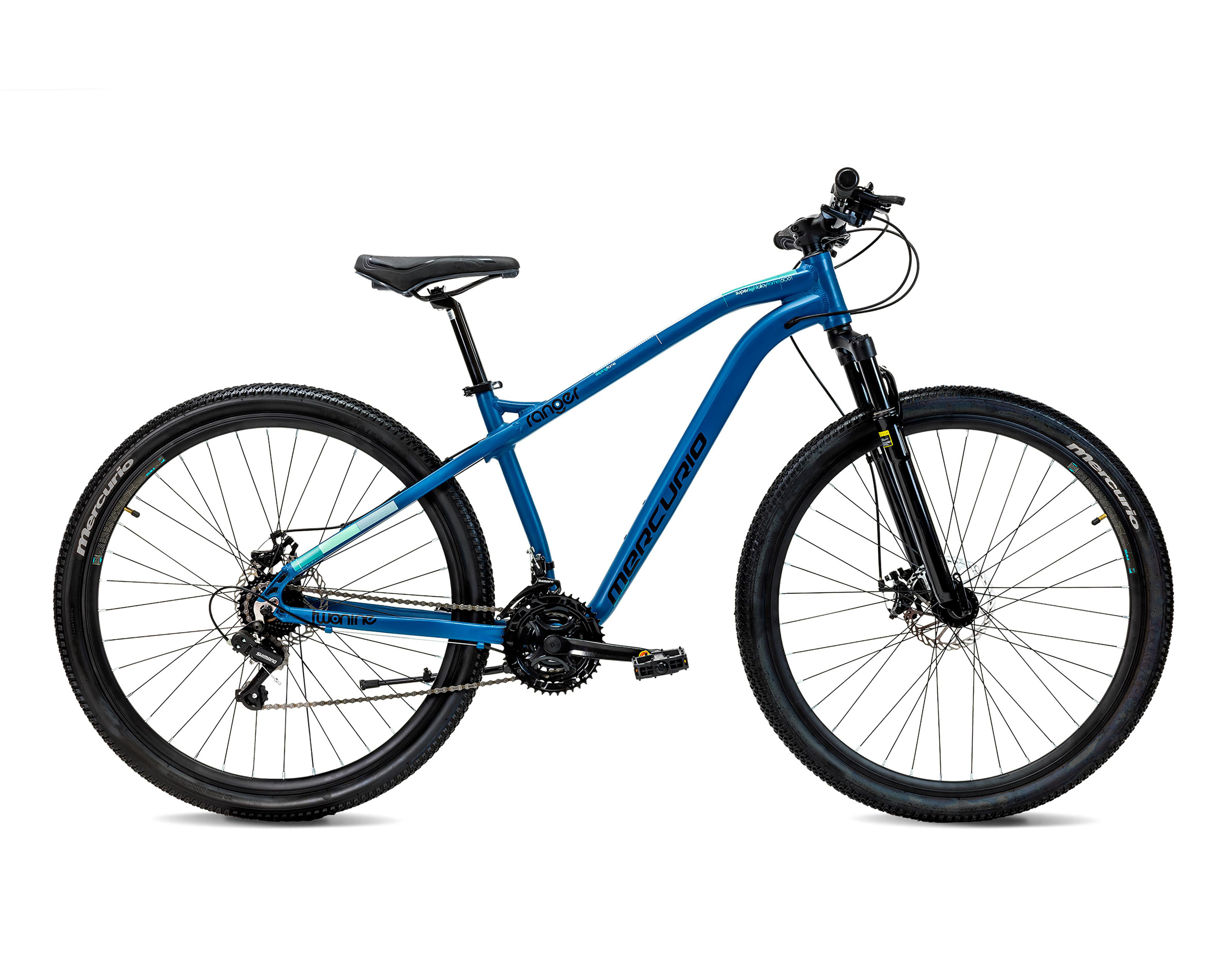 Foto 2 | Bicicleta de Montaña Mercurio Ranger Pro 29" Azul