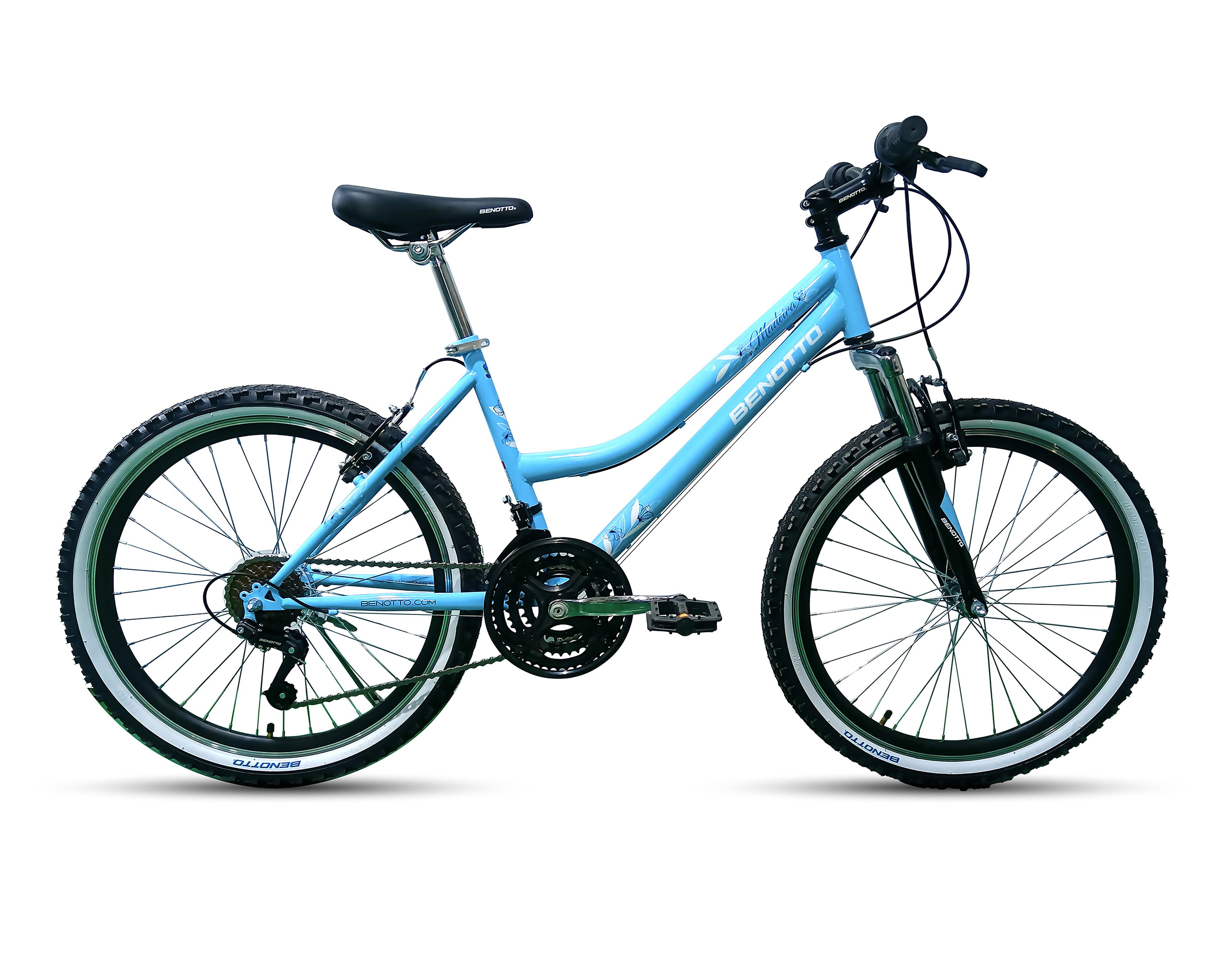 Bicicleta de Montaña Benotto Madeira 24" Azul