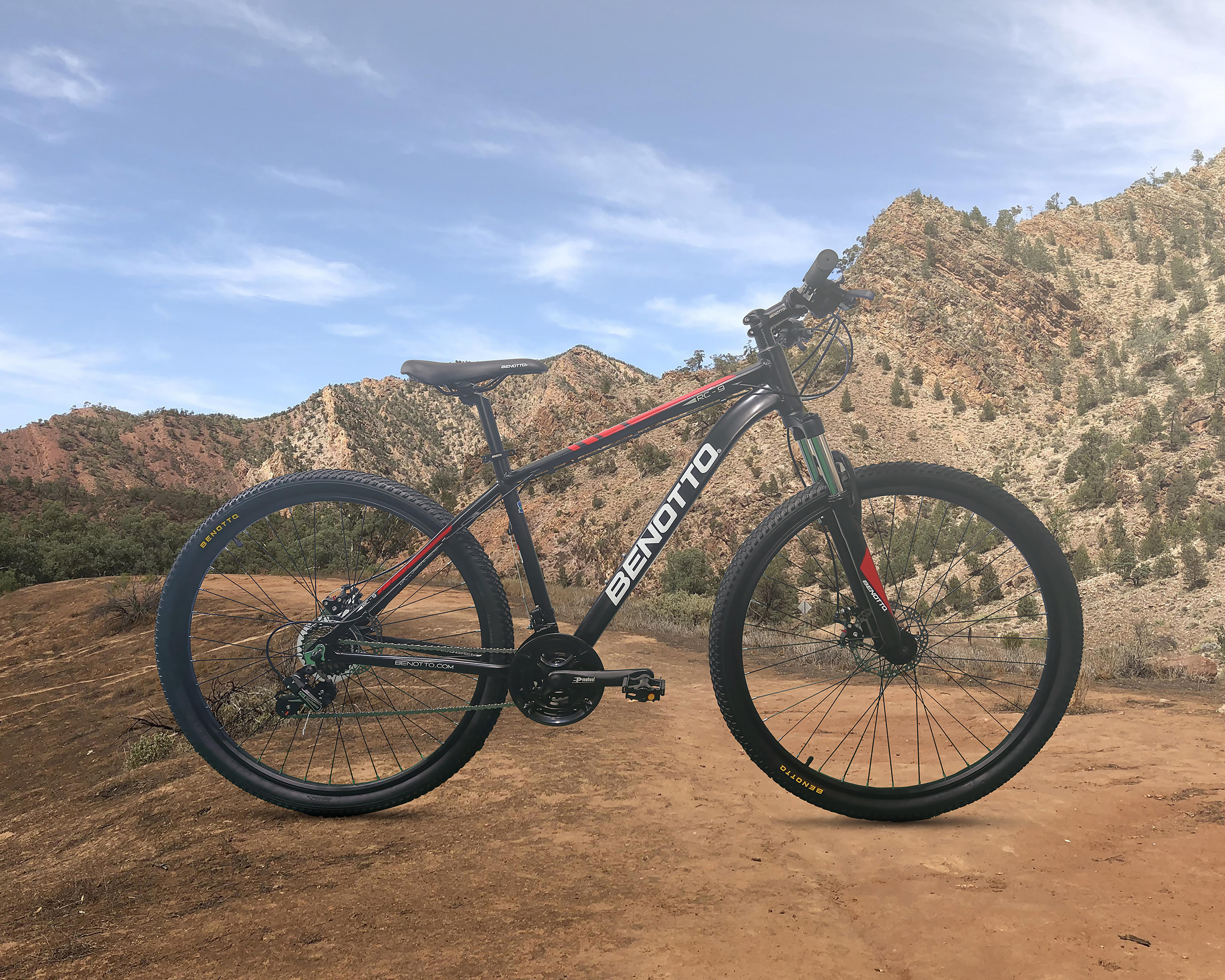 Foto 7 pulgar | Bicicleta de Montaña Benotto RC-9 29" Negra