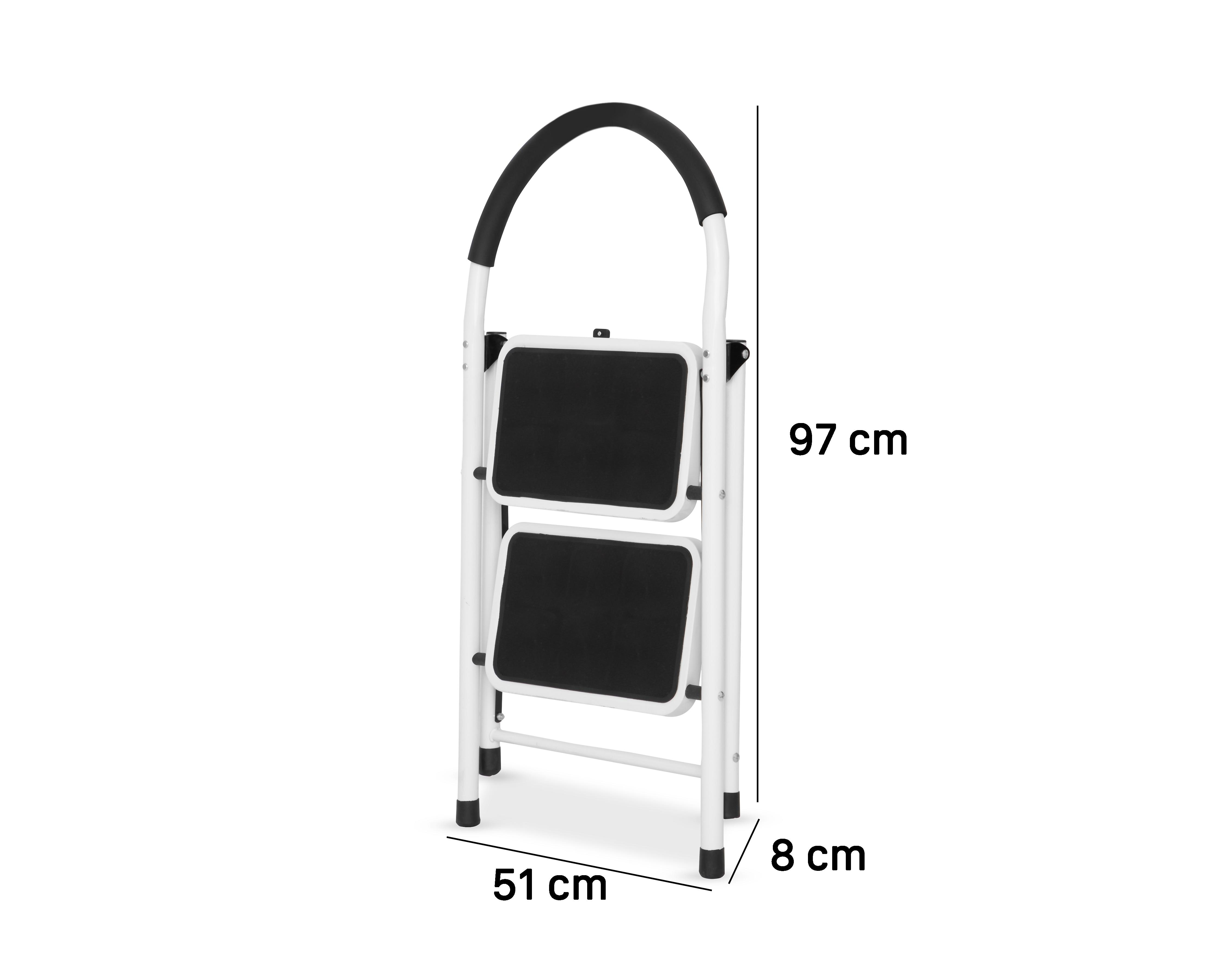 Foto 5 pulgar | Escalera para Hogar Peldaños Antiderrapantes 2 Escalones