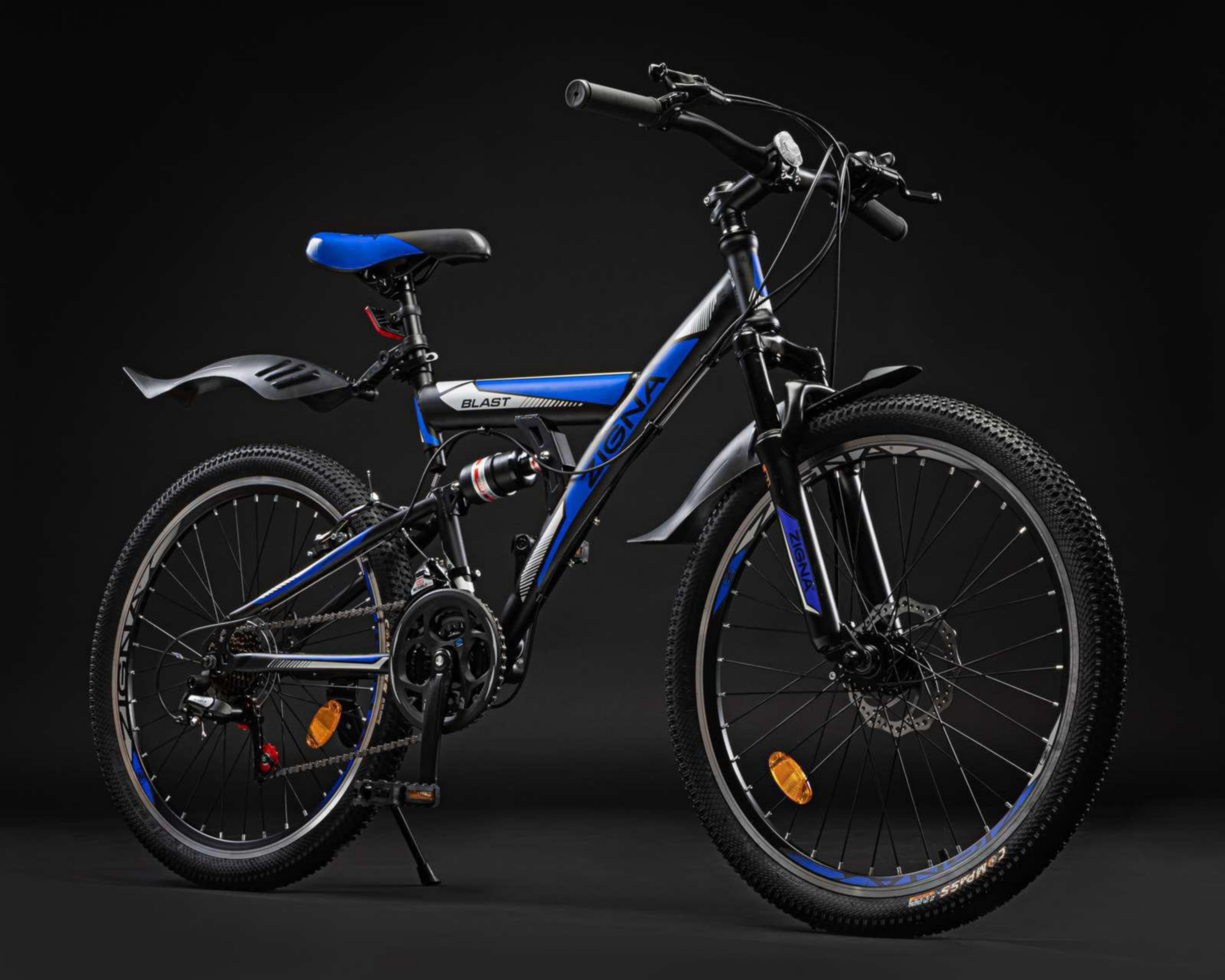 Bicicleta de Montaña Zigna Blast 24" Azul