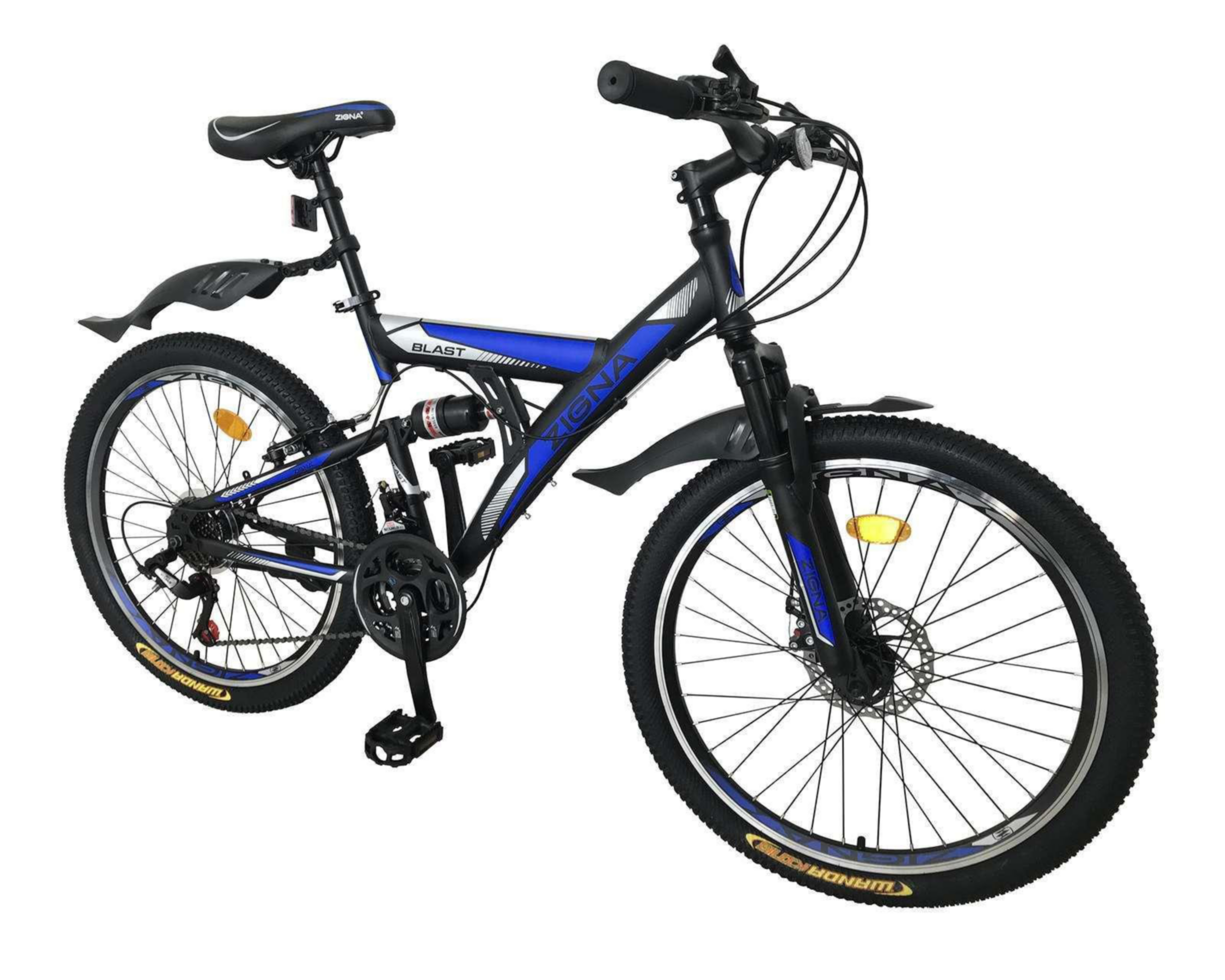 Foto 2 | Bicicleta de Montaña Zigna Blast 24" Azul