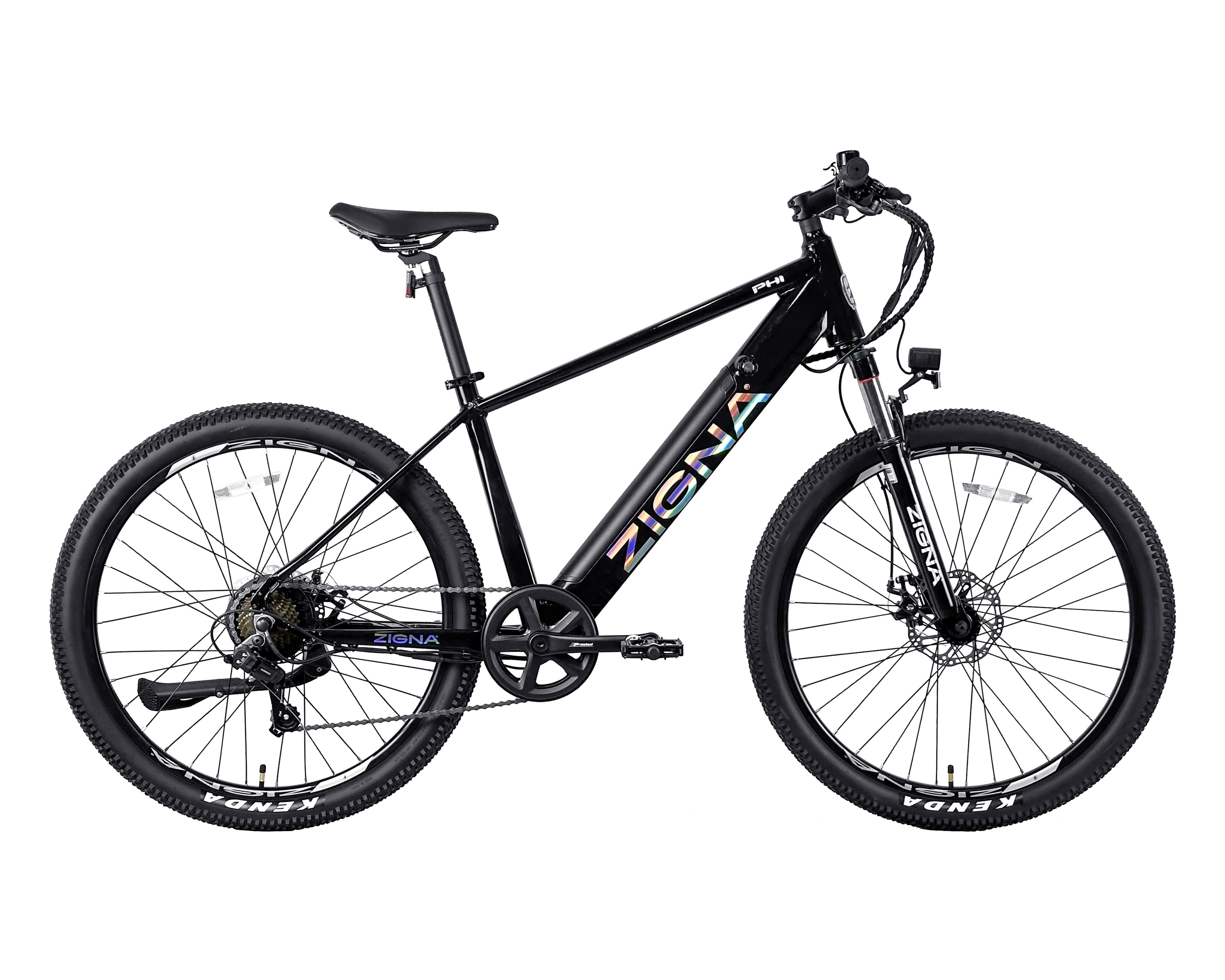 Bicicleta Eléctrica Motor 350 w Zigna Phi 26" Gris