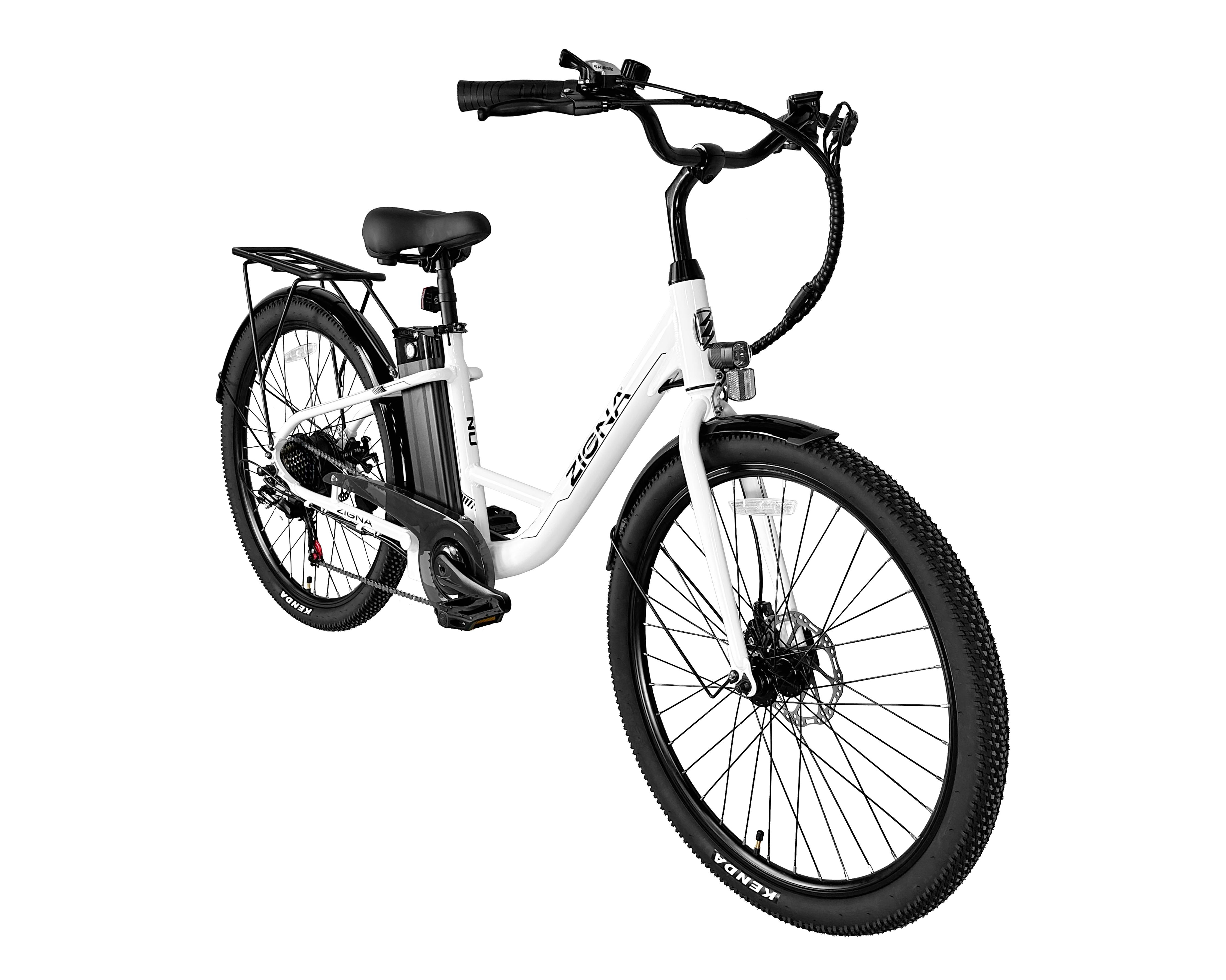 Bicicleta Urbana Zigna E-Go Rodada 26" Blanco