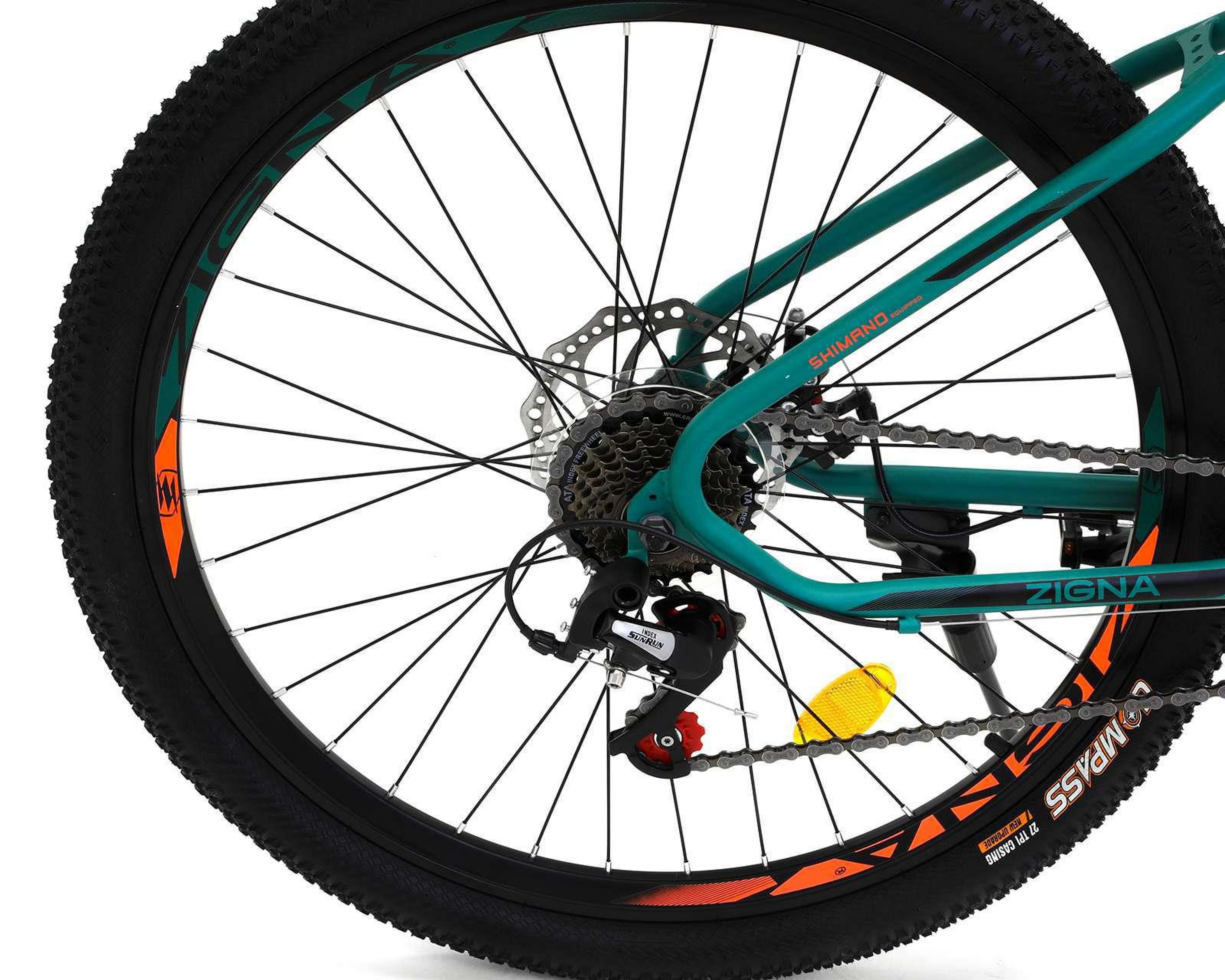 Foto 5 | Bicicleta de Montaña Zigna Ilum 26" Verde