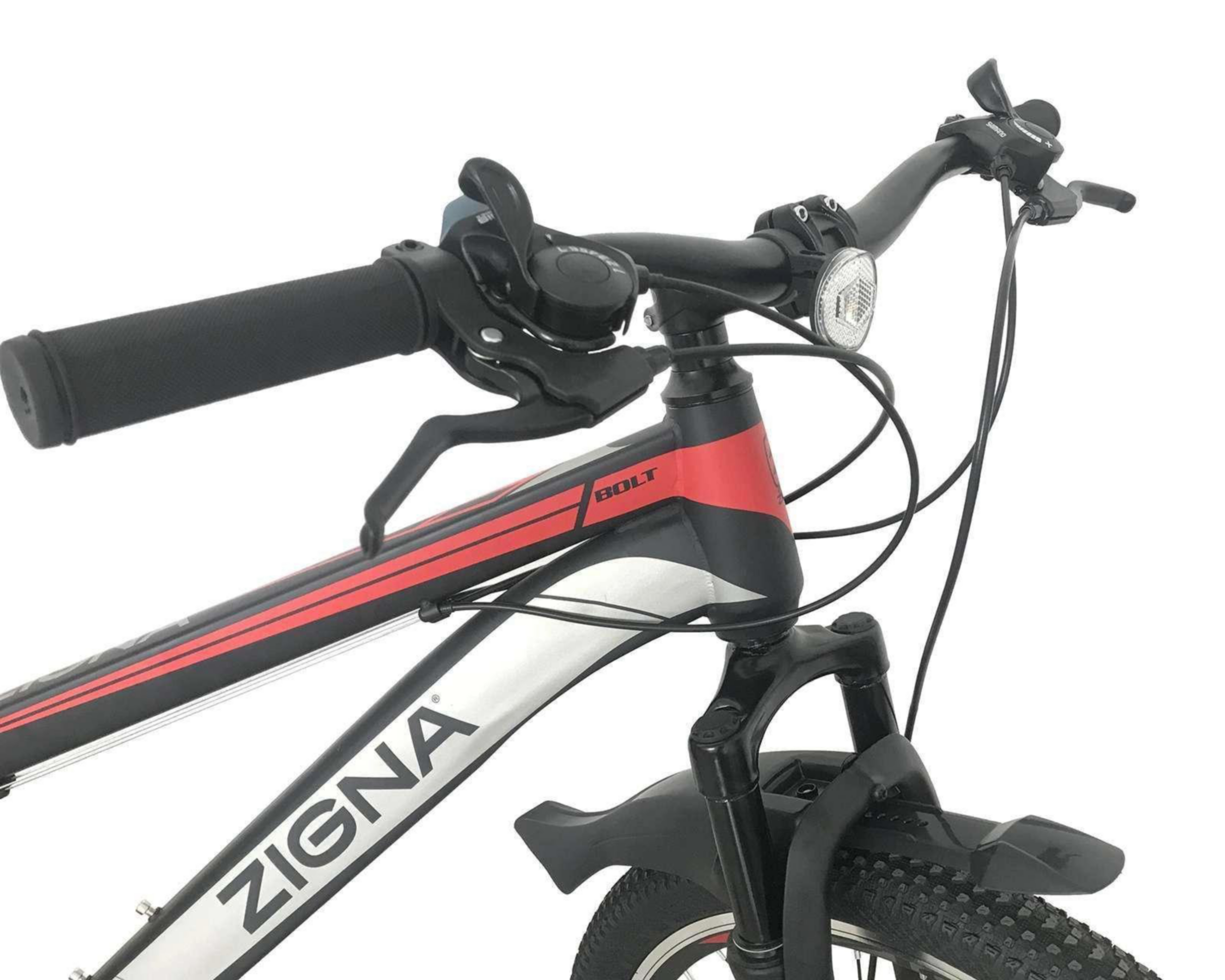 Foto 5 | Bicicleta de Montaña Zigna Bolt 24" Negra