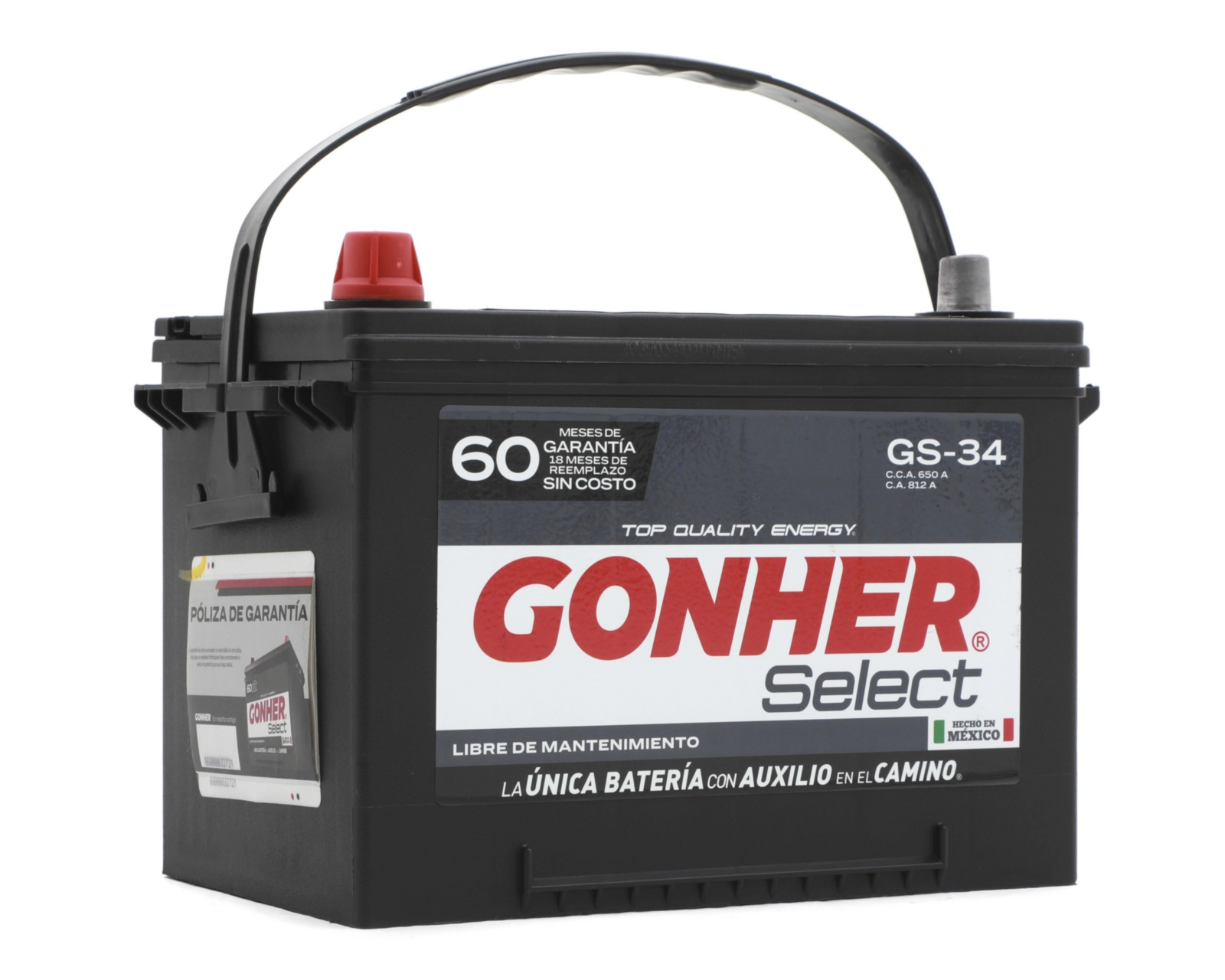 Acumulador Gonher GS-34