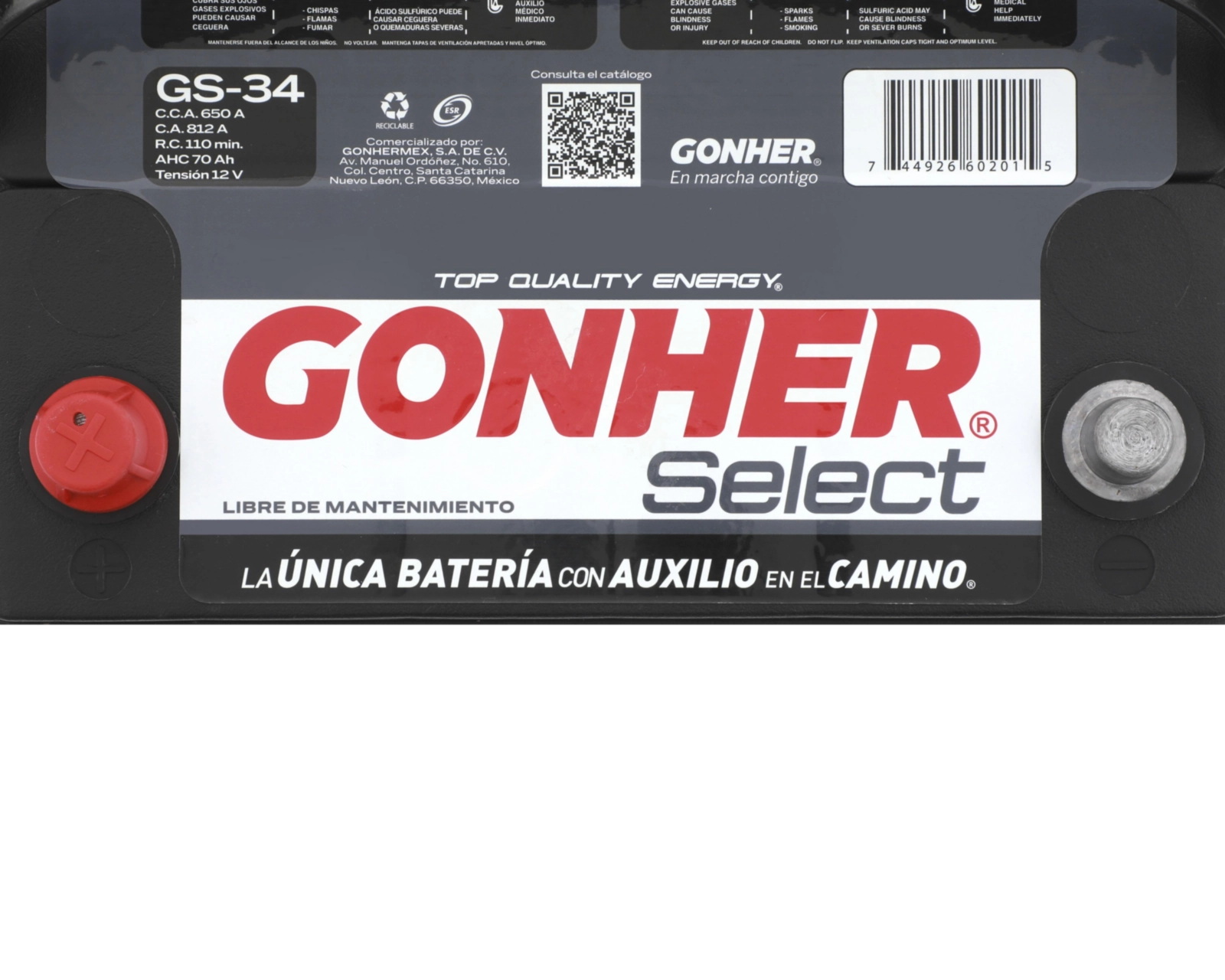 Foto 4 | Acumulador Gonher GS-34