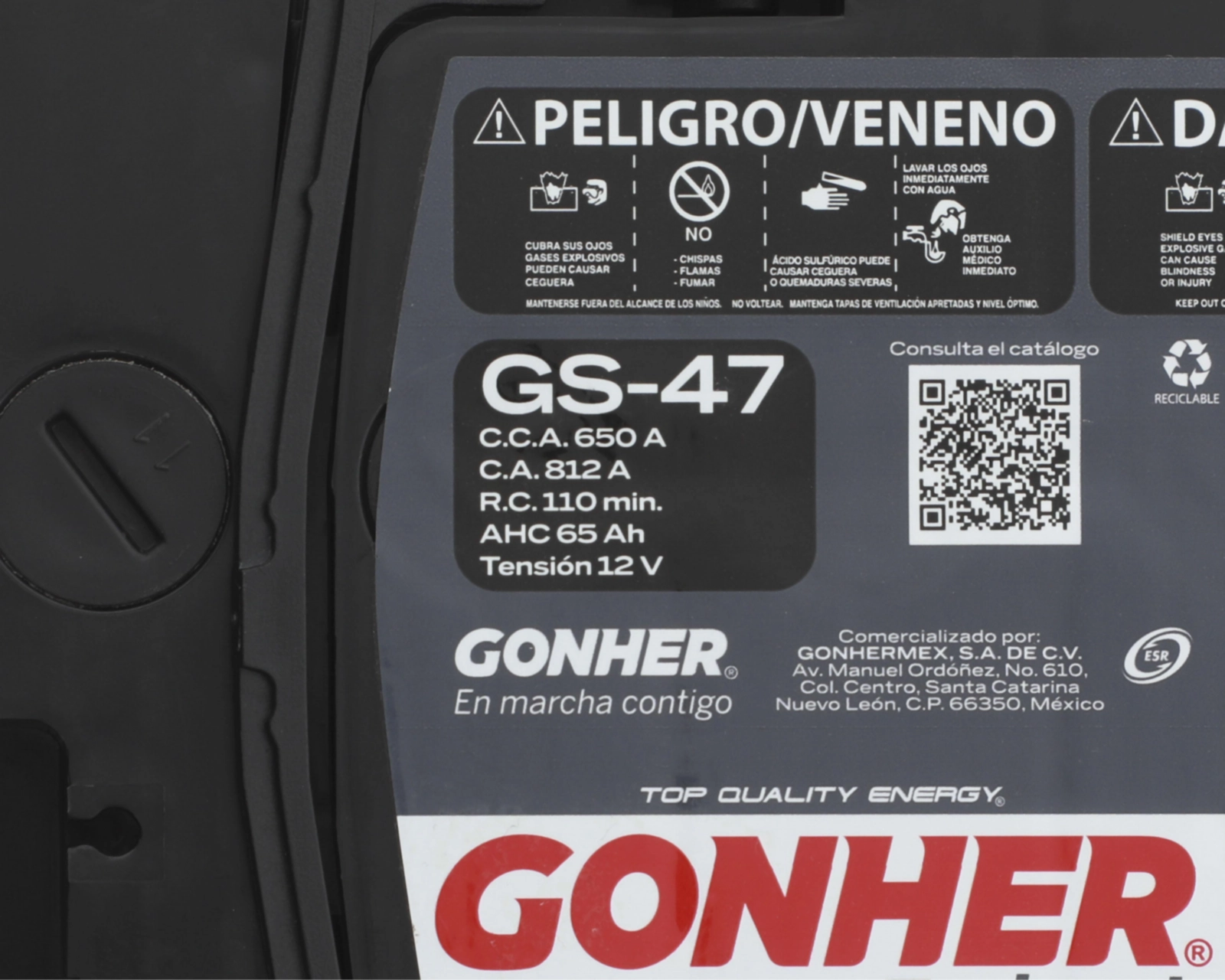 Foto 6 pulgar | Acumulador Gonher GS-47