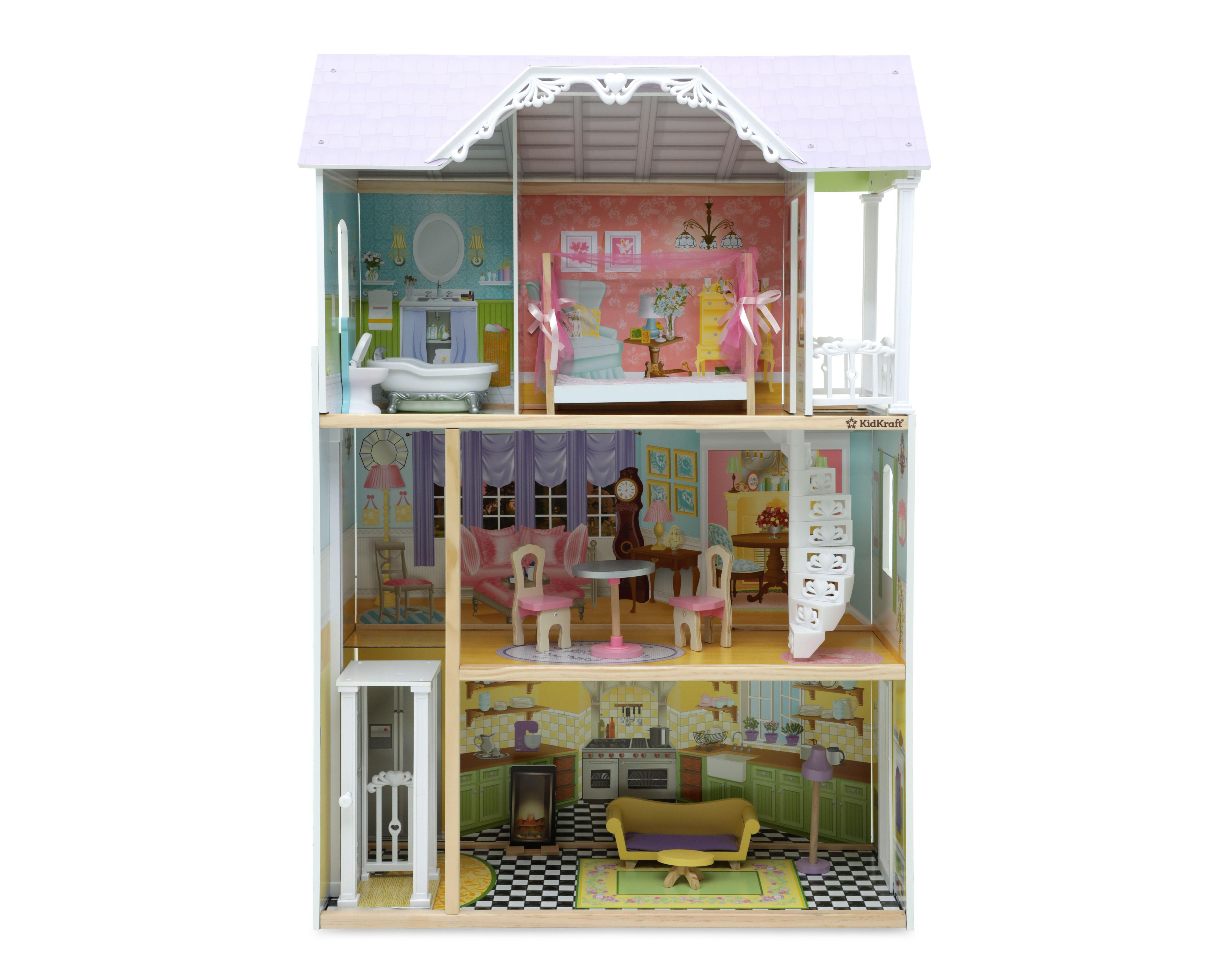 Casa de Muñecas Kidkraft Doll House Multicolor