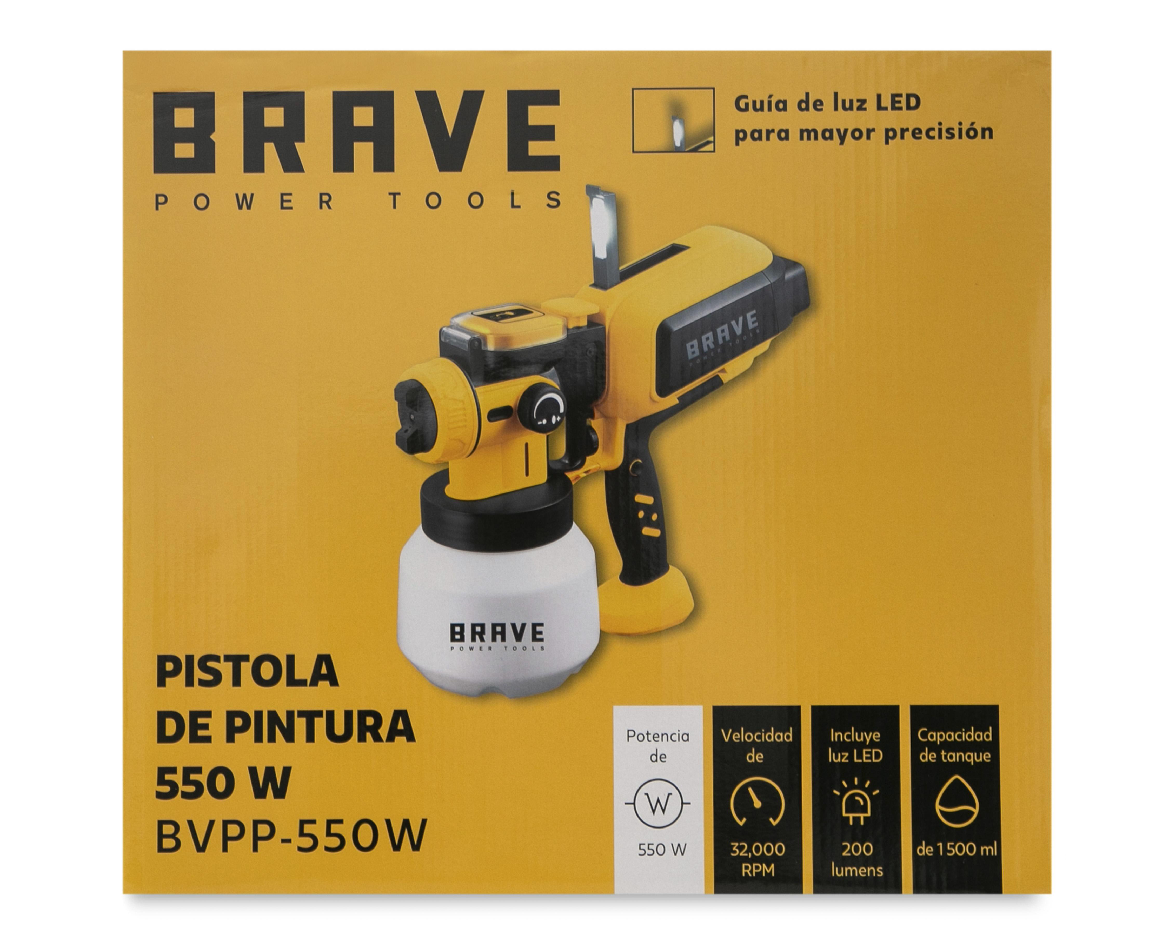 Foto 6 | Pistola para Pintar con Luz Brave BVPP 550 W