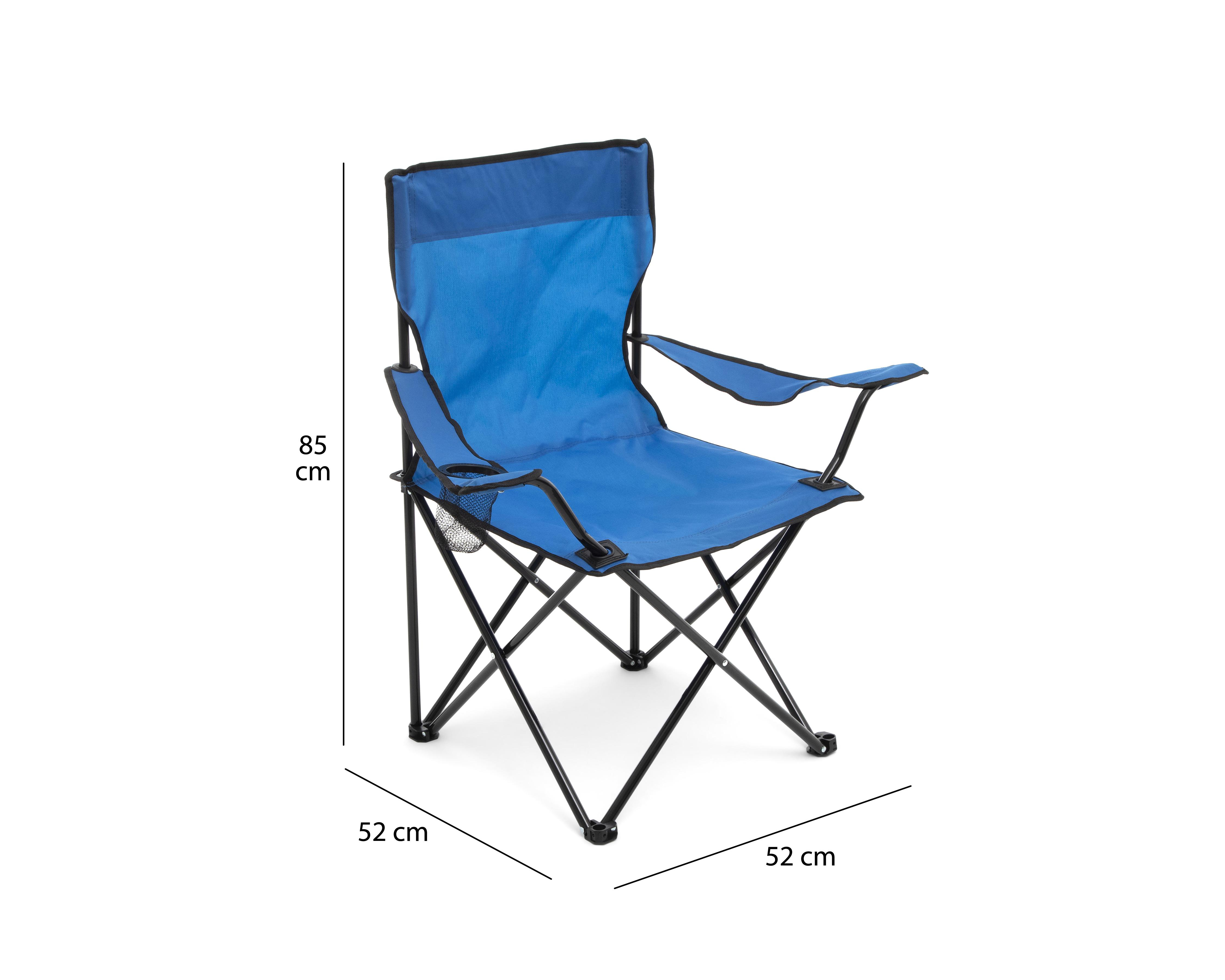 Foto 8 | Silla Congo Plegable Azul