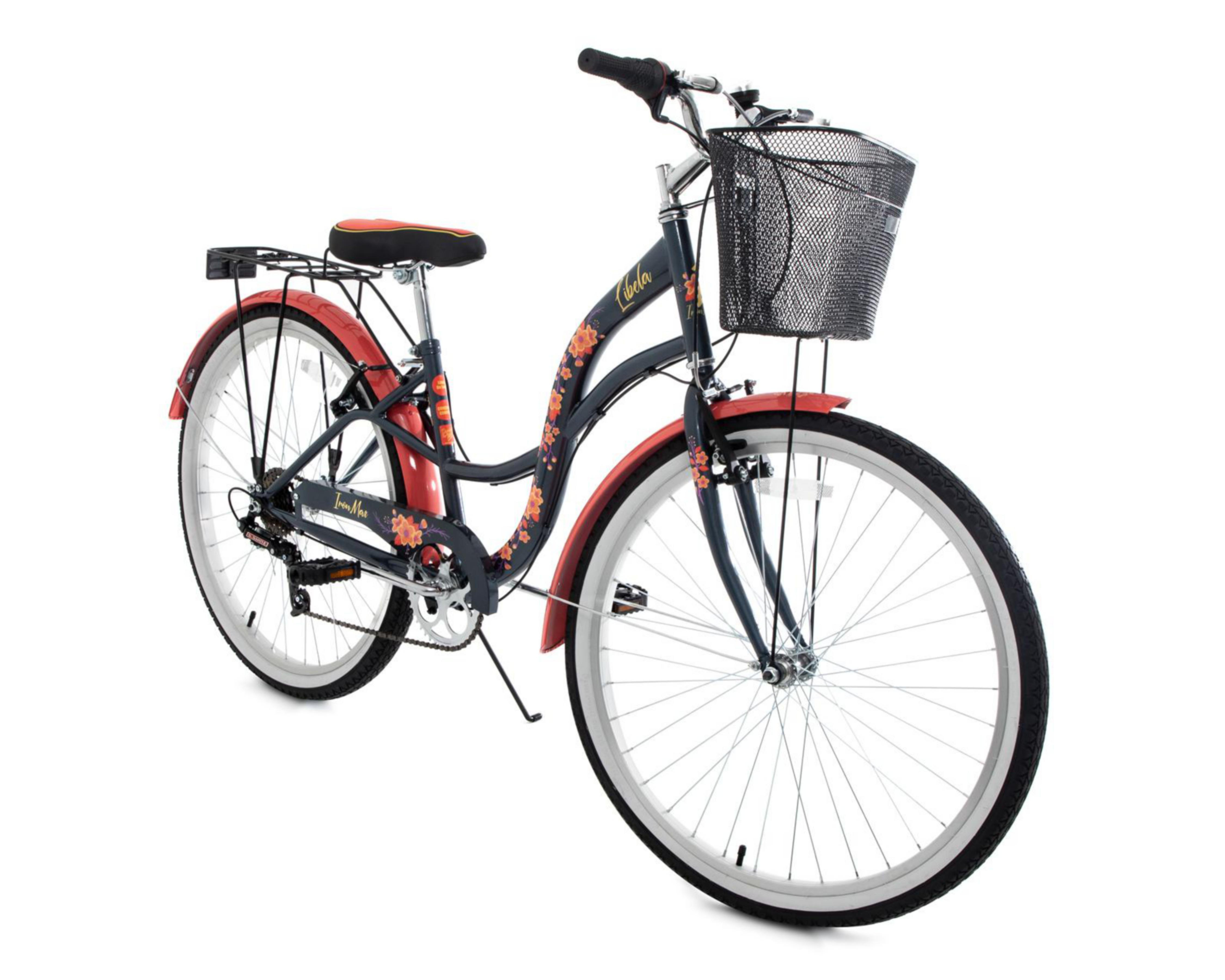 Bicicleta Urbana Iron Max Libela Rin 26" Azul