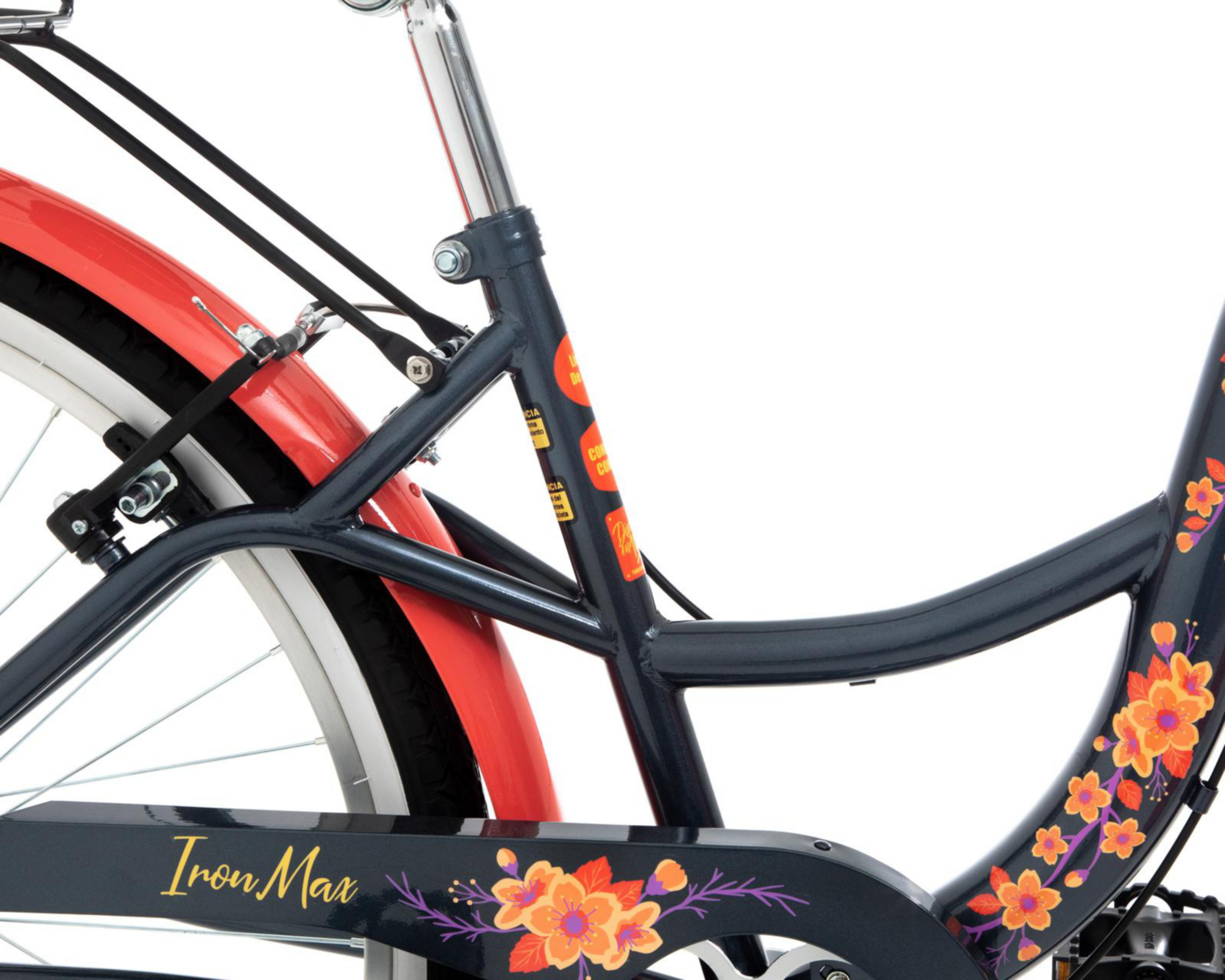 Foto 6 | Bicicleta Urbana Iron Max Libela Rin 26" Azul