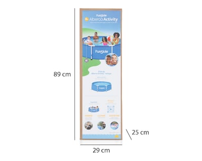 Foto 9 | Alberca Circular Funsicle 2638 Litros 240 x 66 cm