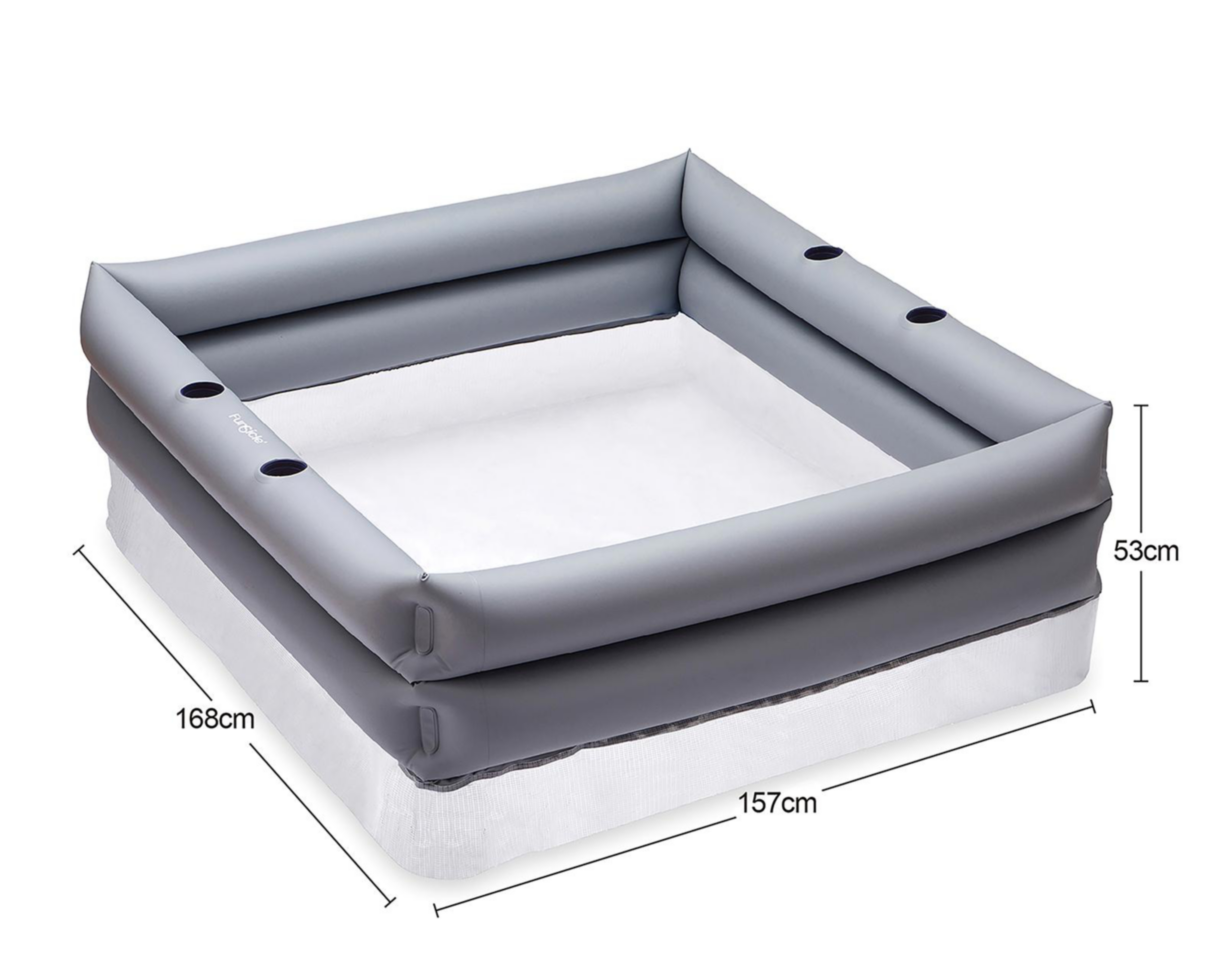 Foto 6 pulgar | Alberca Rectangular Funsicle 1022  L 157 x 168 x 53 cm