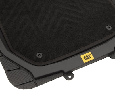 Foto 4 | Tapete para Automóvil Caterpillar de PVC 4 Piezas