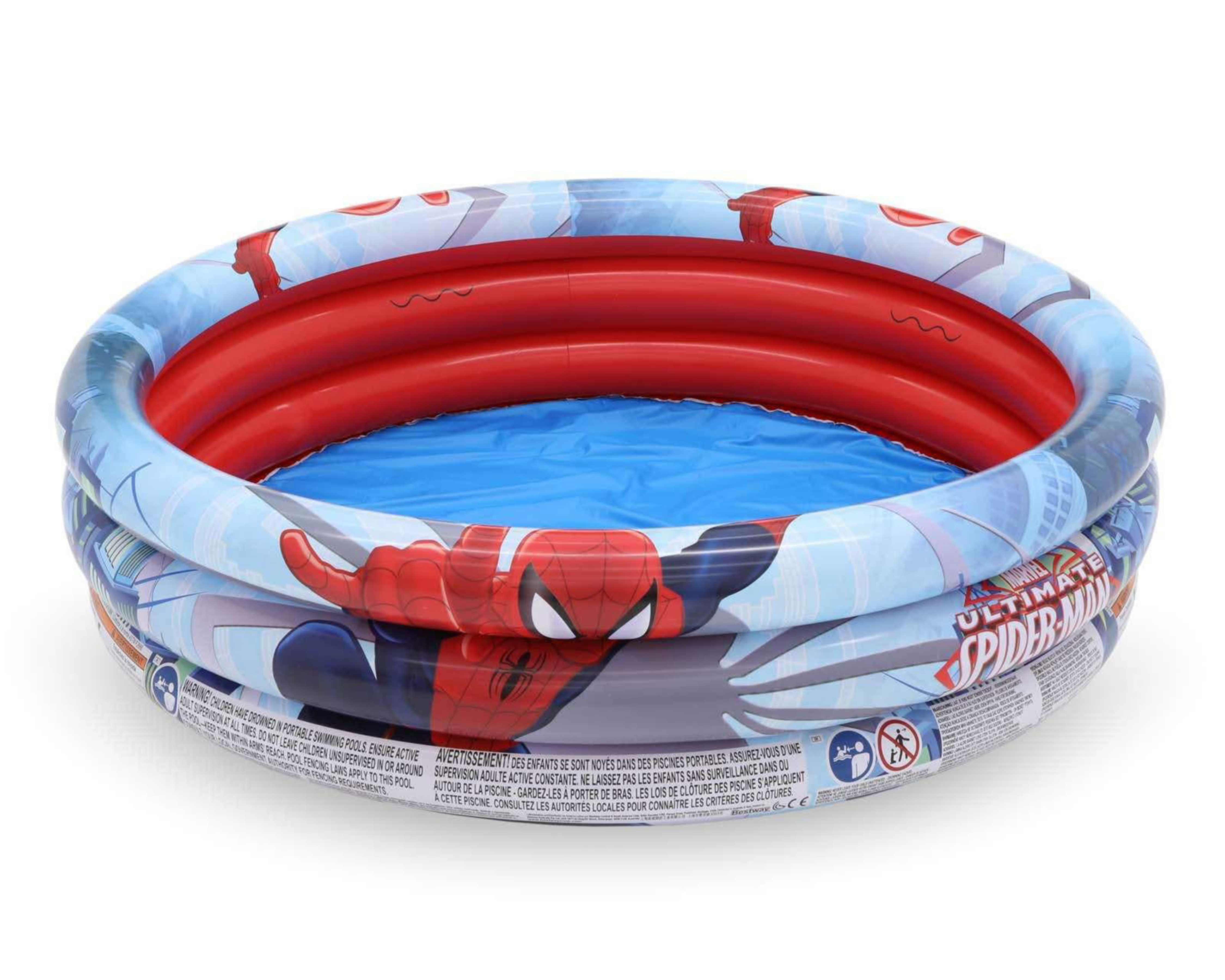 Foto 2 pulgar | Alberca Infantil Redonda Bestway Spider-Man 160 L 122 x 30 cm