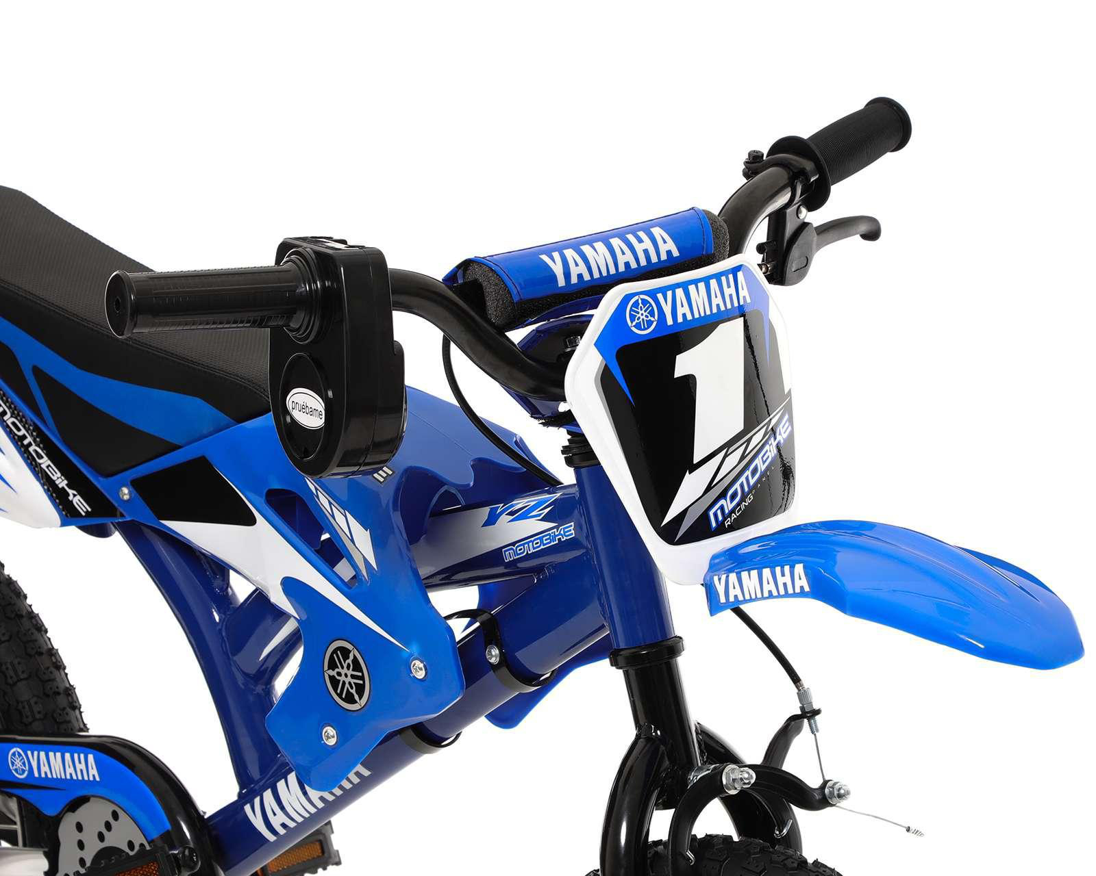 Foto 4 pulgar | Bicicleta Infantil Yamaha Motobike 16" Azul