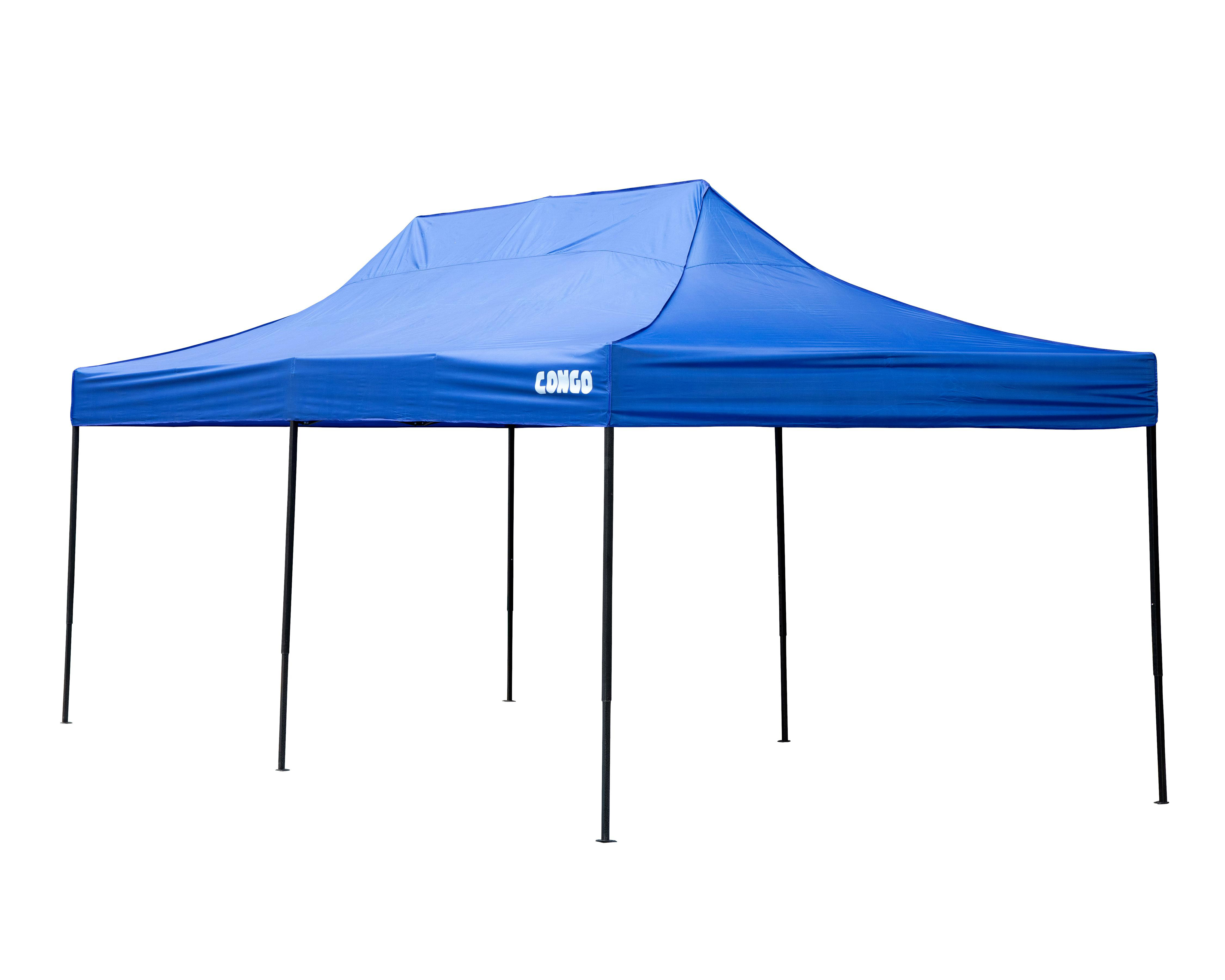 Foto 4 pulgar | Toldo 6 x 3 m Altura Ajustable Azul