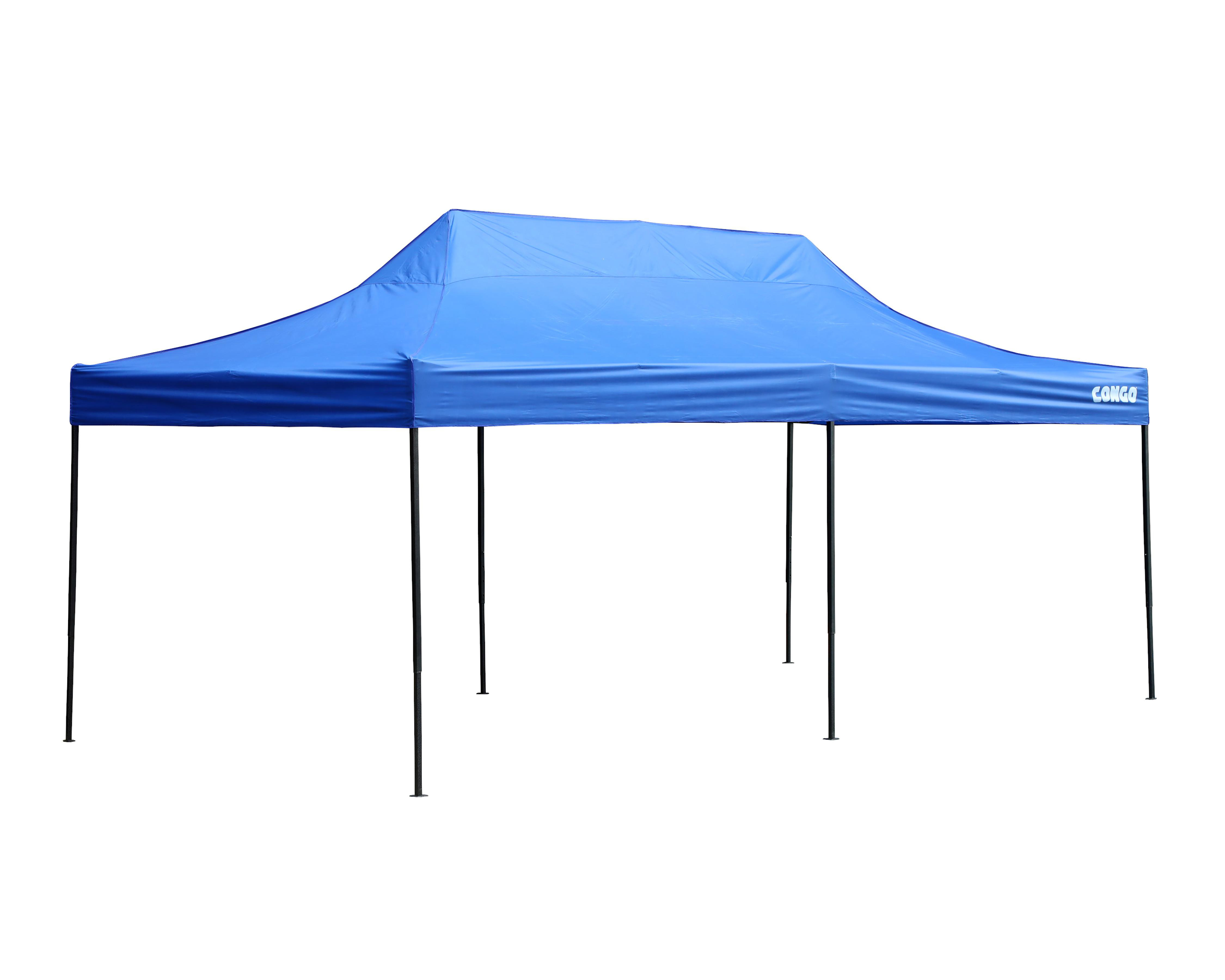 Foto 6 pulgar | Toldo 6 x 3 m Altura Ajustable Azul