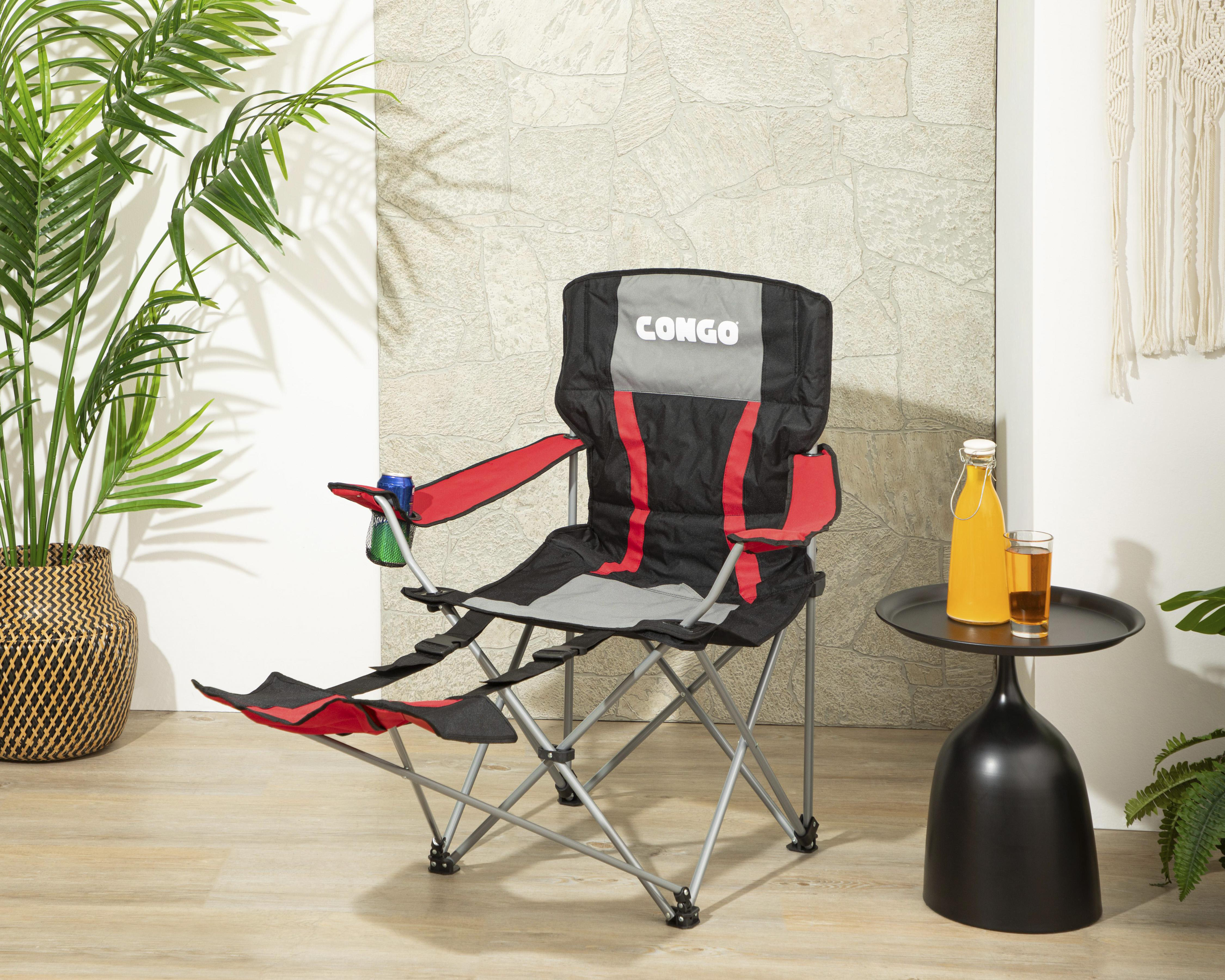 Foto 1 | Silla Congo Plegable Negra