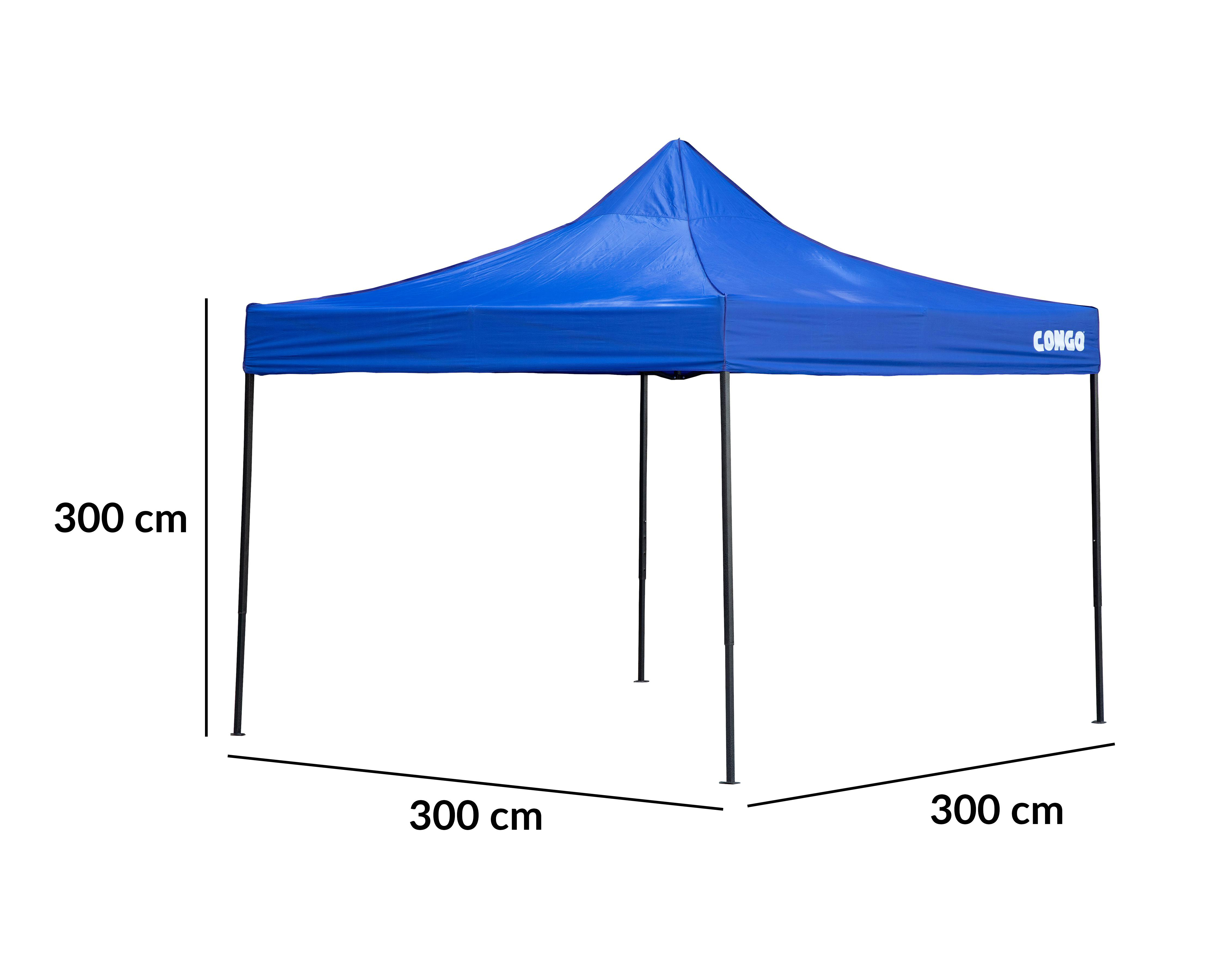 Foto 8 pulgar | Toldo 3 x 1.3 m Altura Ajustable Azul