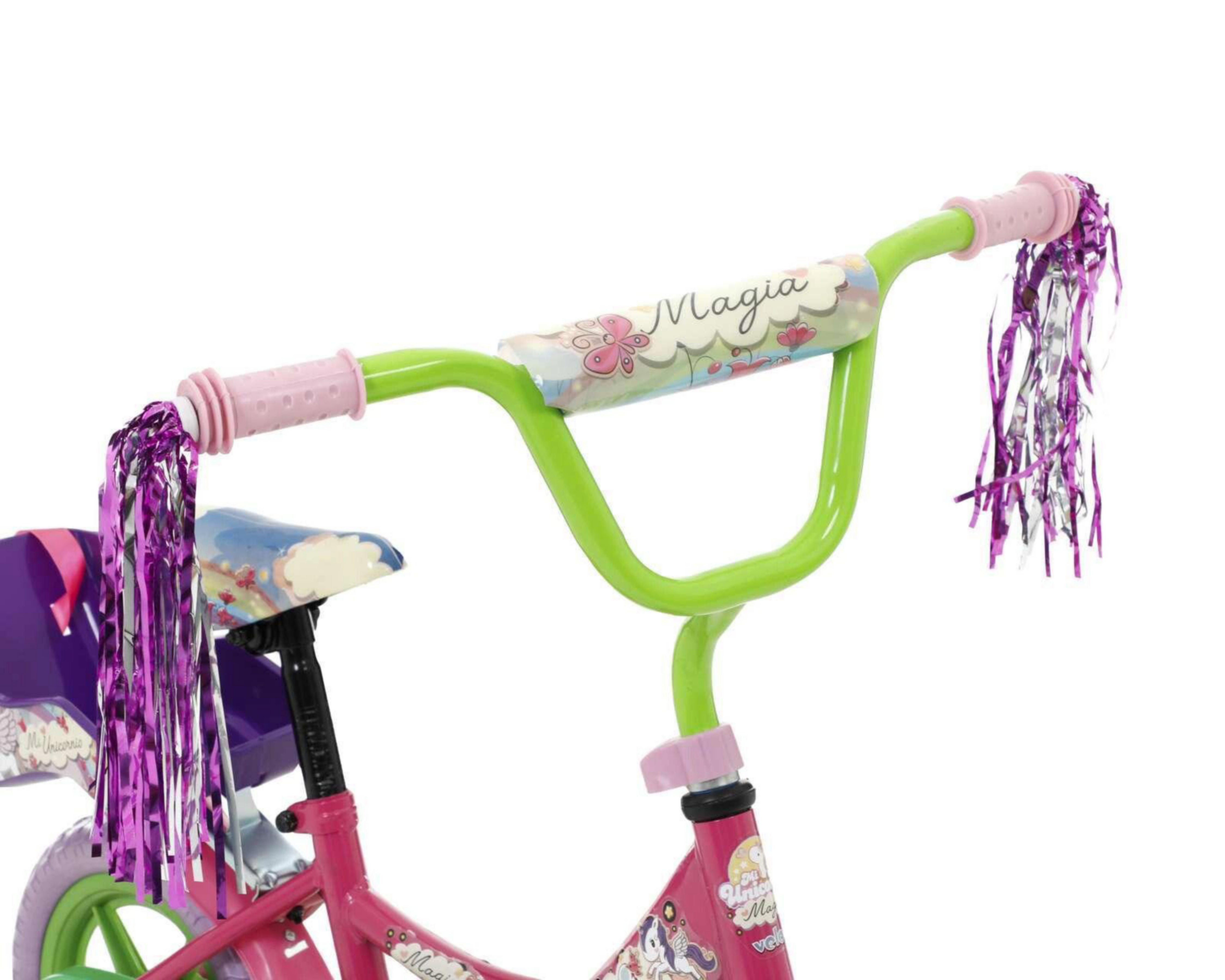 Foto 4 pulgar | Bicileta Infantil Veloci Magia 12'' Rosa