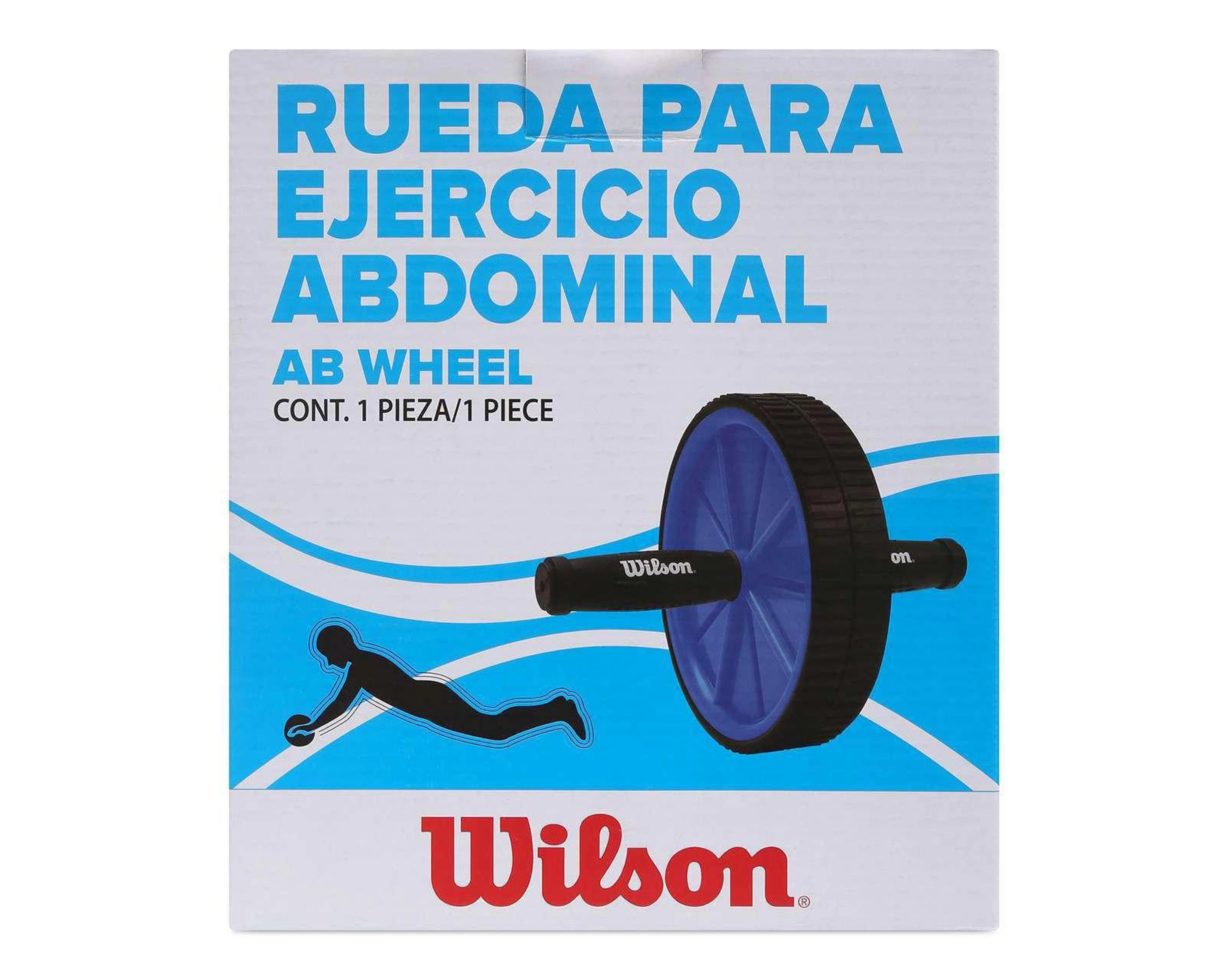 Foto 2 pulgar | Rueda Abdominal Wilson RA00