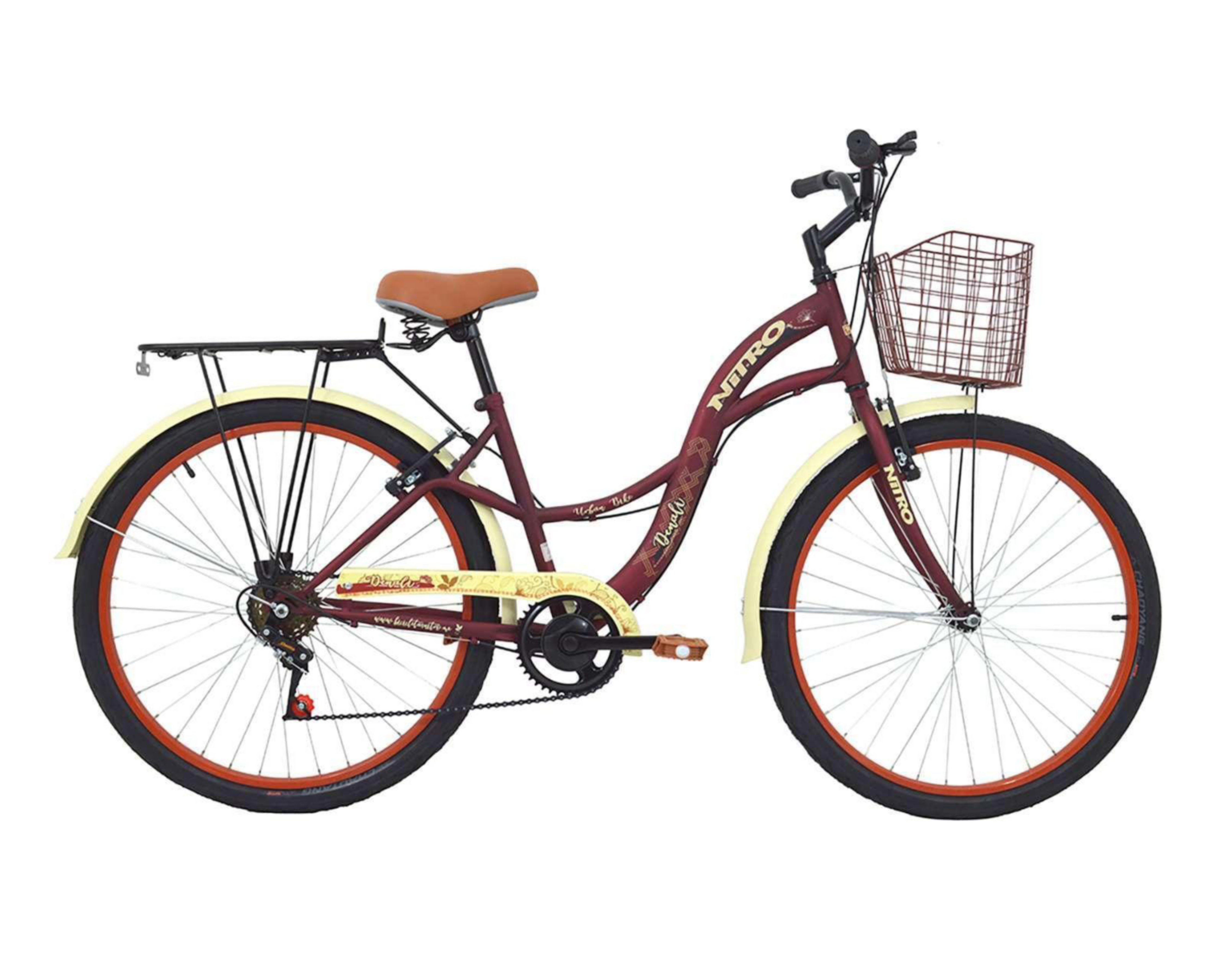 Foto 1 | Bicicleta Urbana Nitro Denali 26" Tinto
