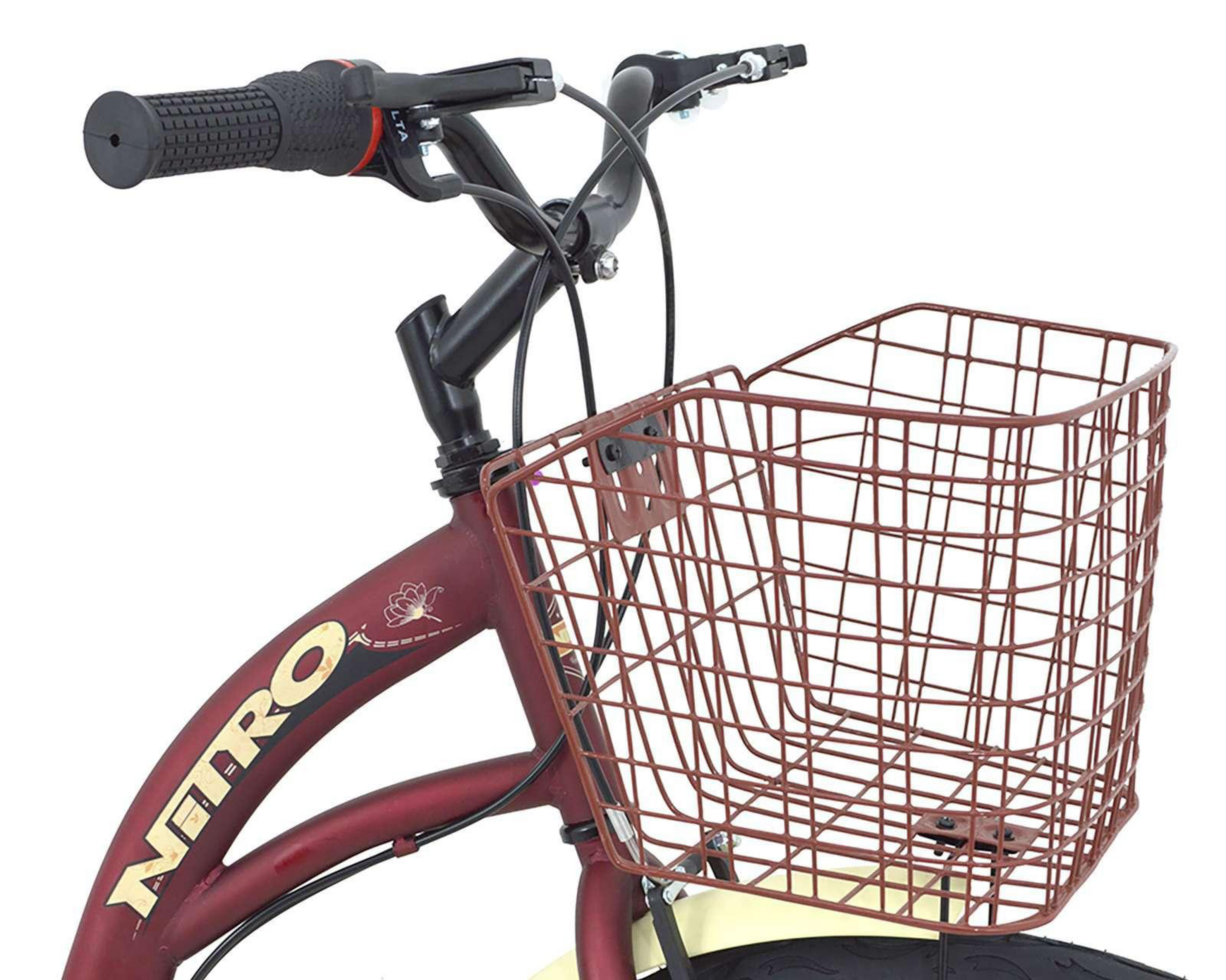 Foto 5 pulgar | Bicicleta Urbana Nitro Denali 26" Tinto