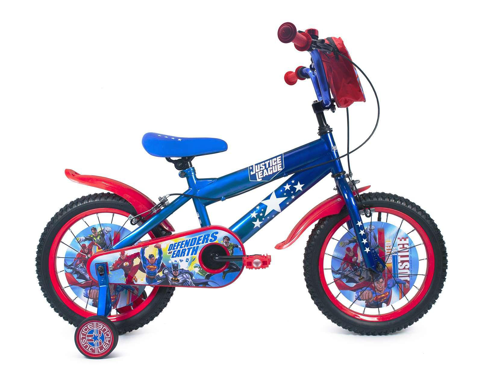 Foto 3 pulgar | Bicicleta Infantil DC Comics Justice League 16" Azul