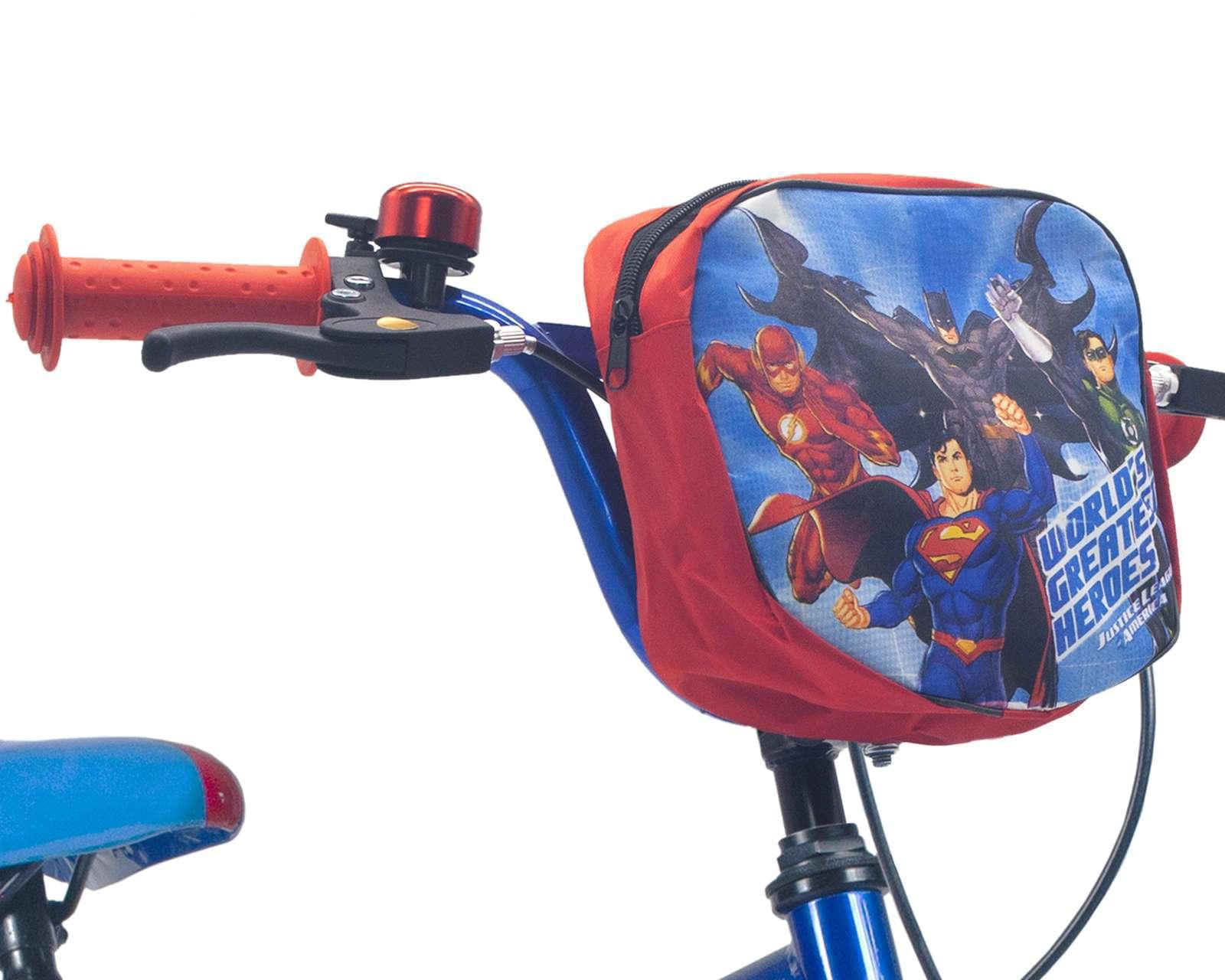 Foto 5 pulgar | Bicicleta Infantil DC Comics Justice League 16" Azul