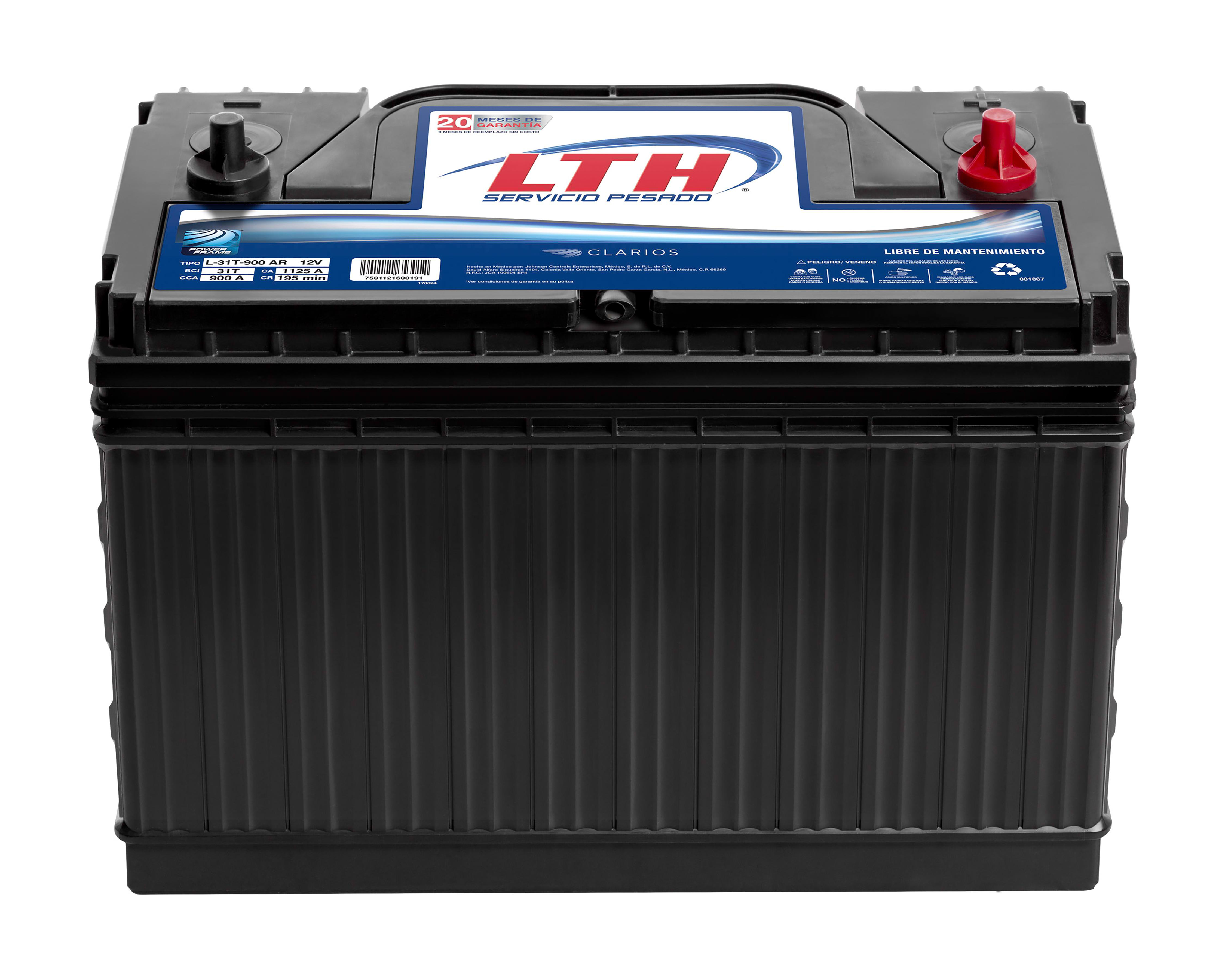 Acumulador LTH L-31P-900 AR $4,799