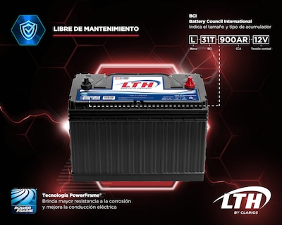 Foto 2 | Acumulador LTH L-31P-900 AR